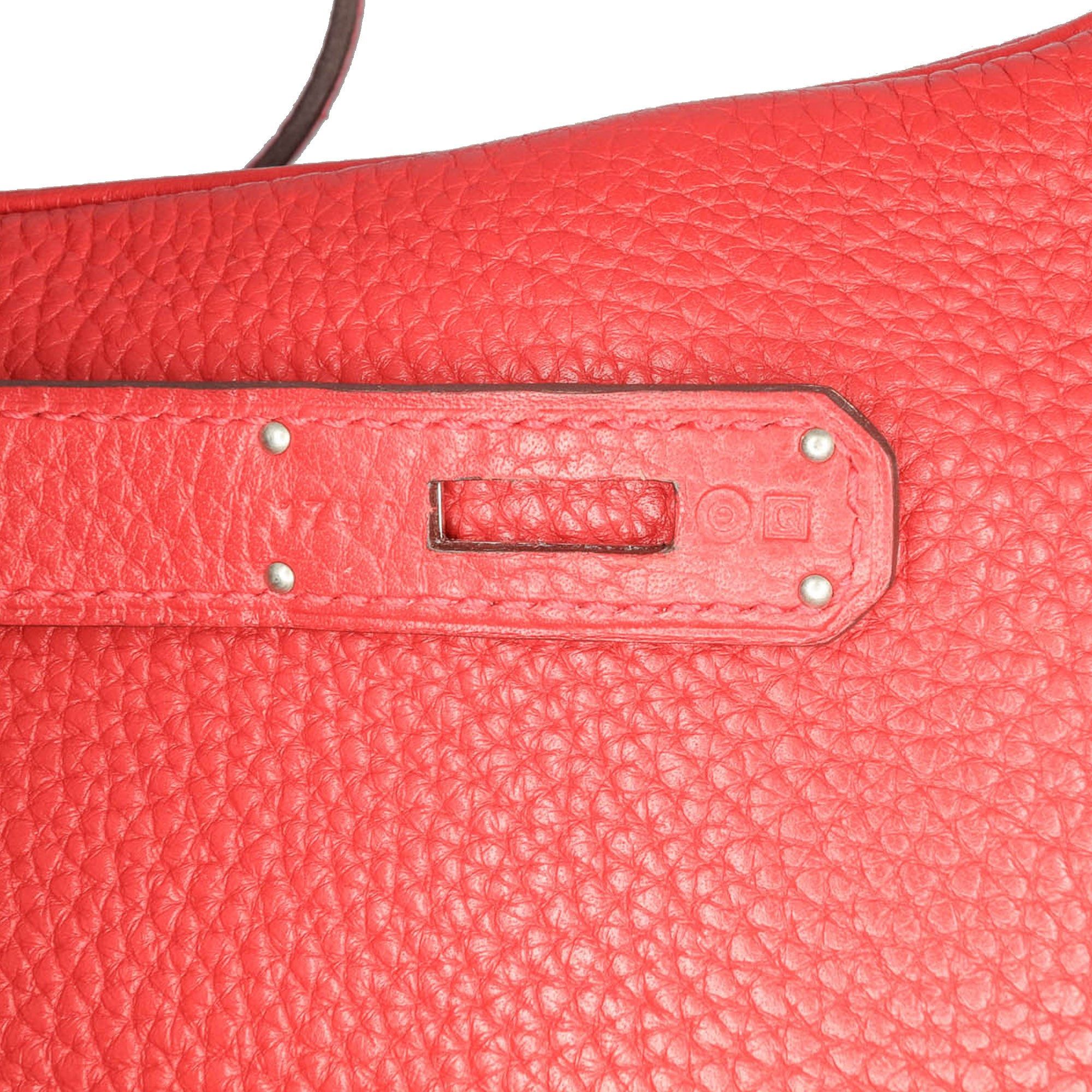 Hermes Hermès Clemence Kelly II Retourne 32 Red Size ONE SIZE - 5 Thumbnail