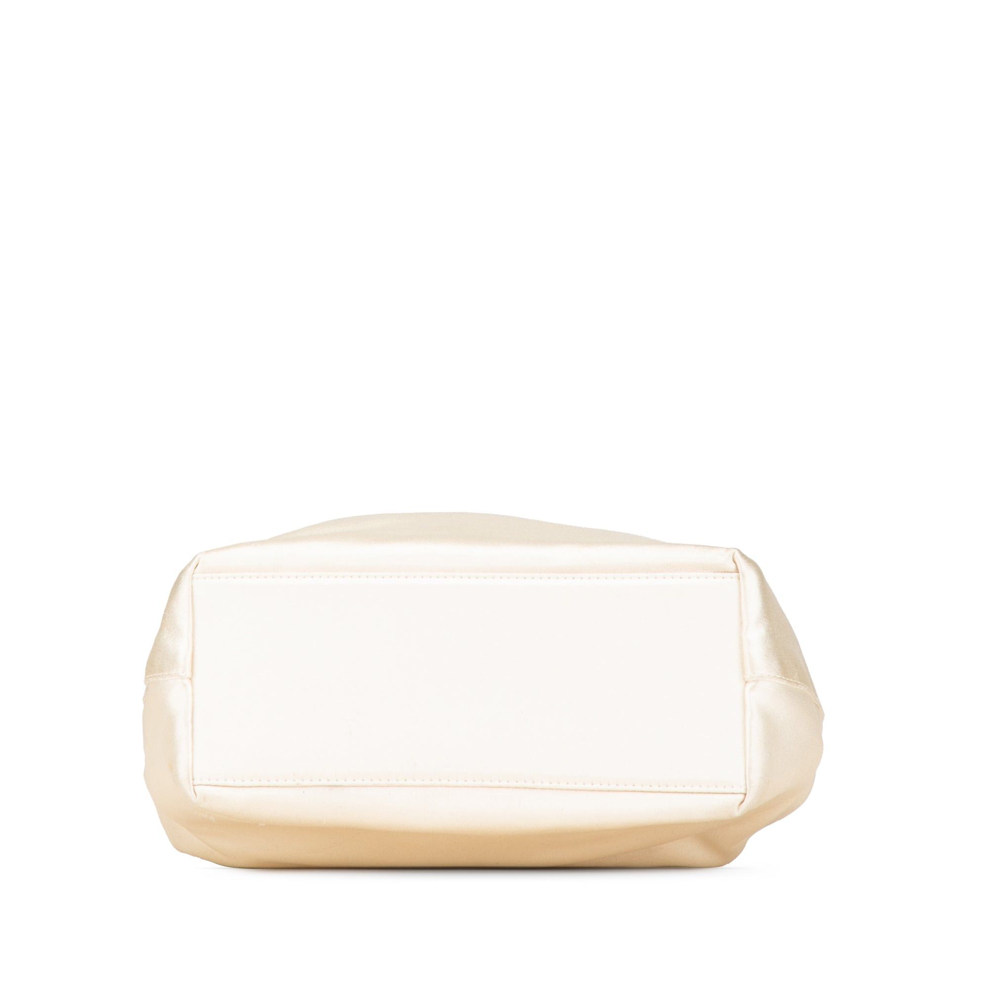 Dior Dior Satin Malice Pearl Handbag White Size ONE SIZE - 3 Thumbnail
