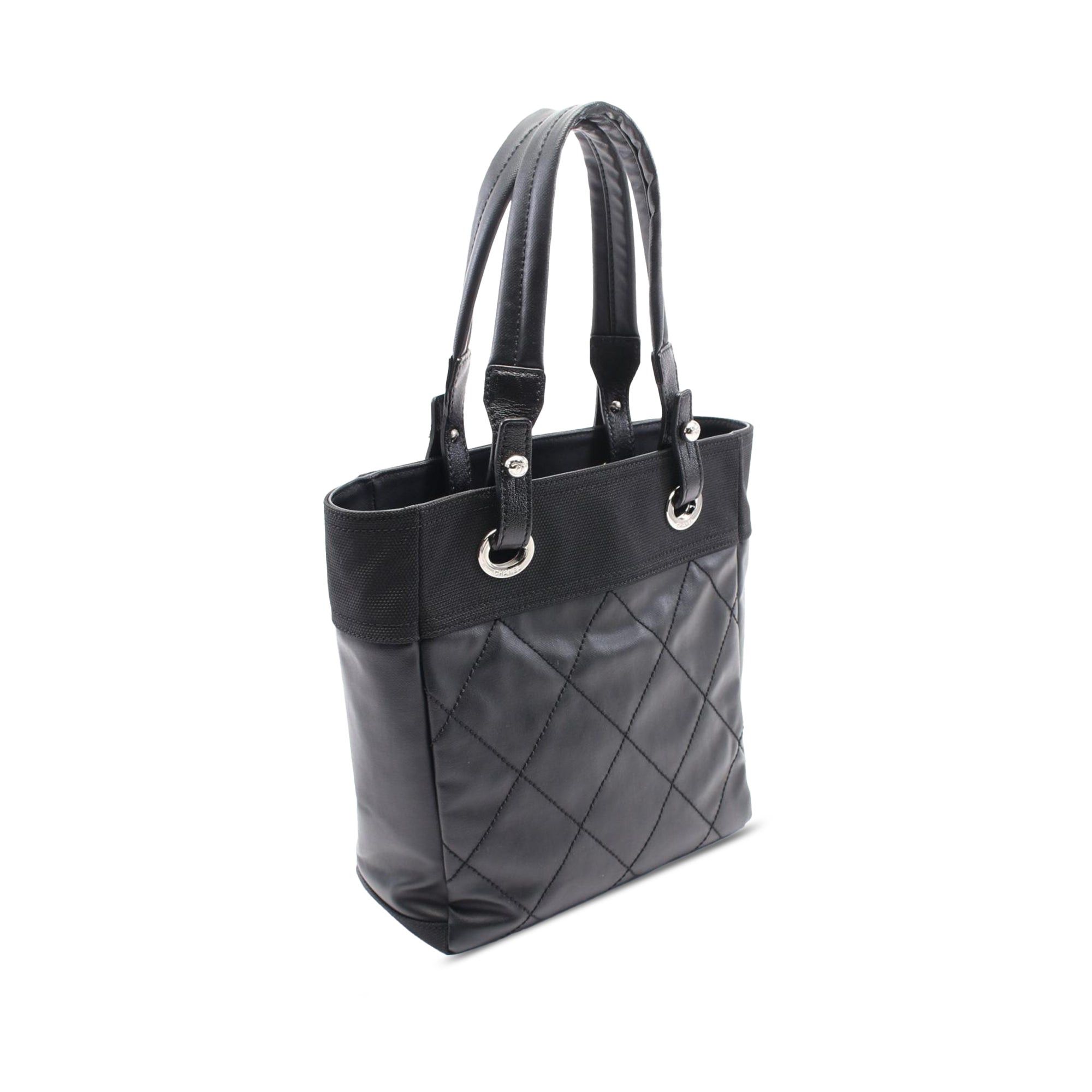 Chanel Chanel Small Paris Biarritz Tote Black Size ONE SIZE - 2 Thumbnail