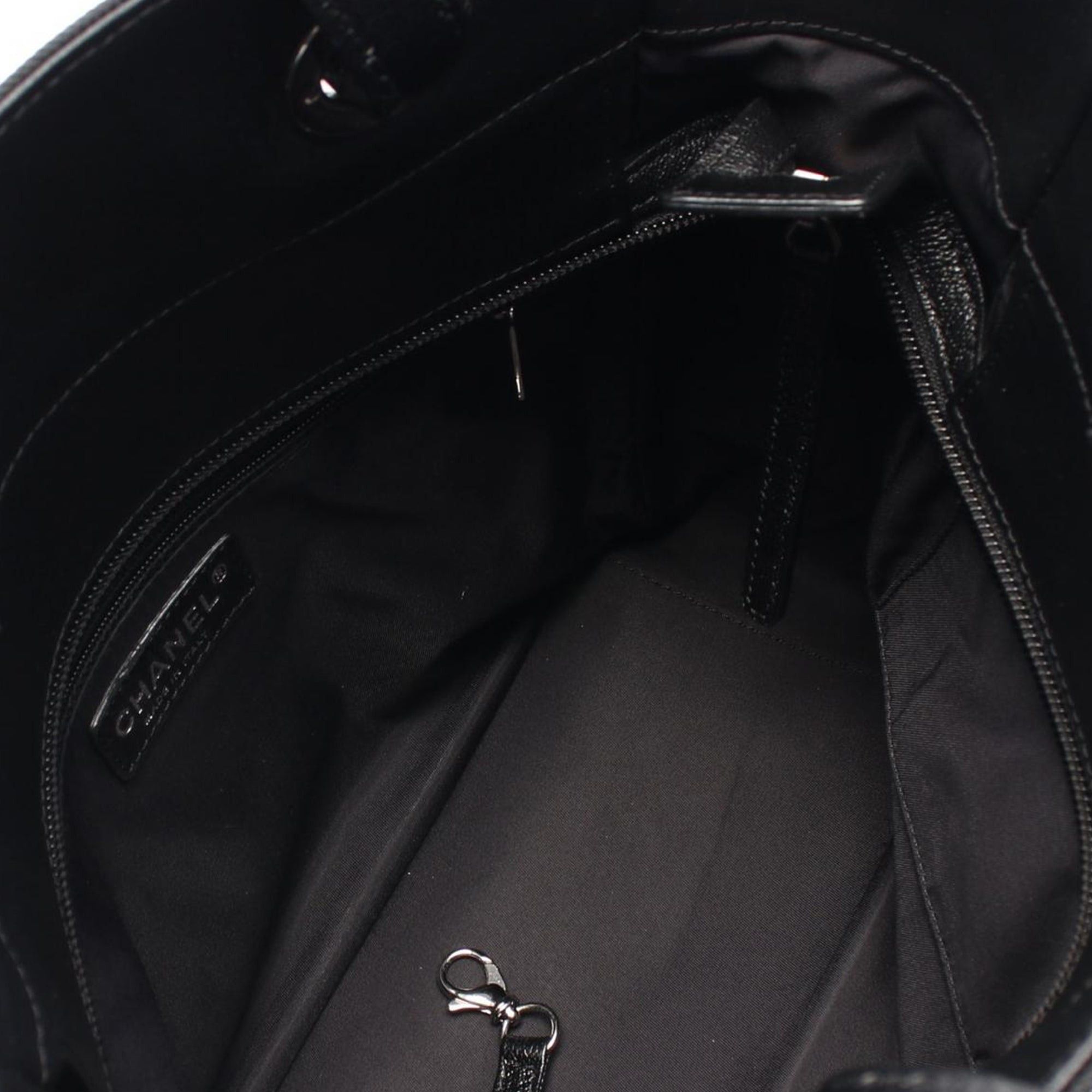 Chanel Chanel Small Paris Biarritz Tote Black Size ONE SIZE - 3 Thumbnail