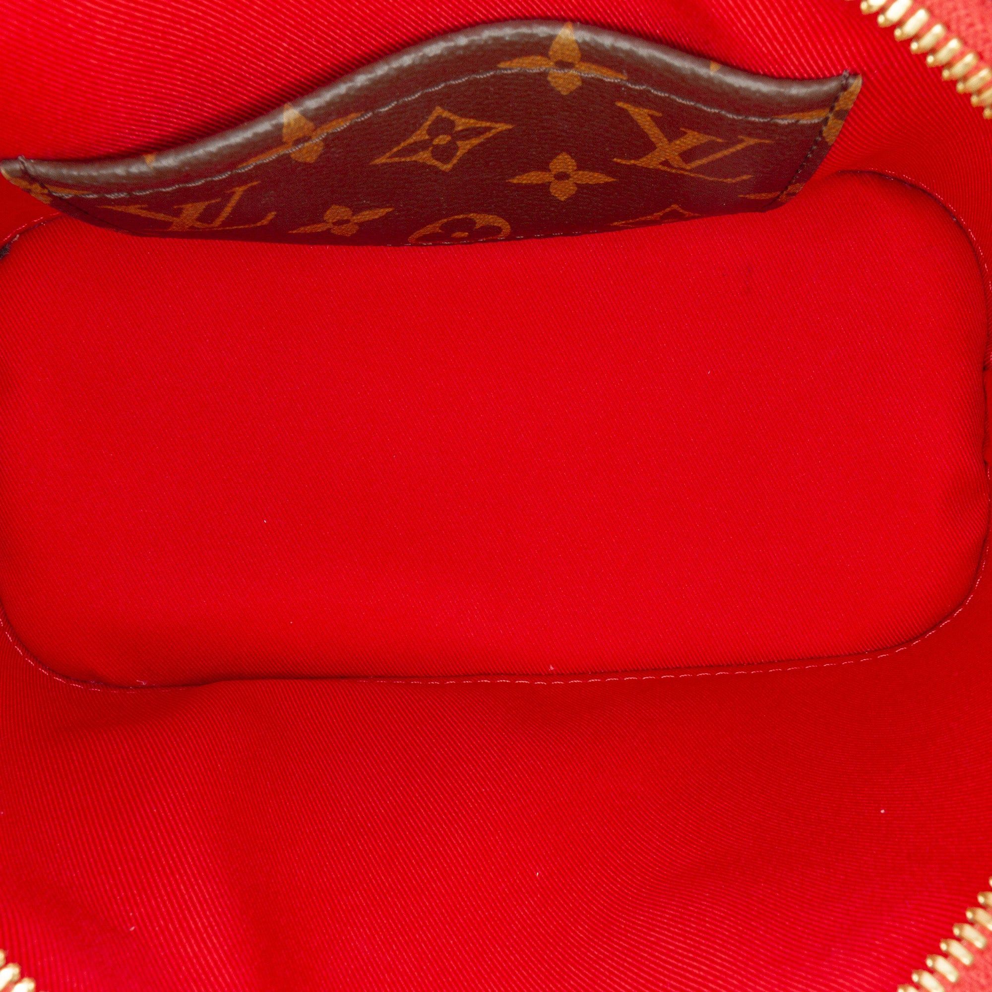 Louis Vuitton Louis Vuitton Vernis Mirror Alma BB Red Size ONE SIZE - 4 Thumbnail