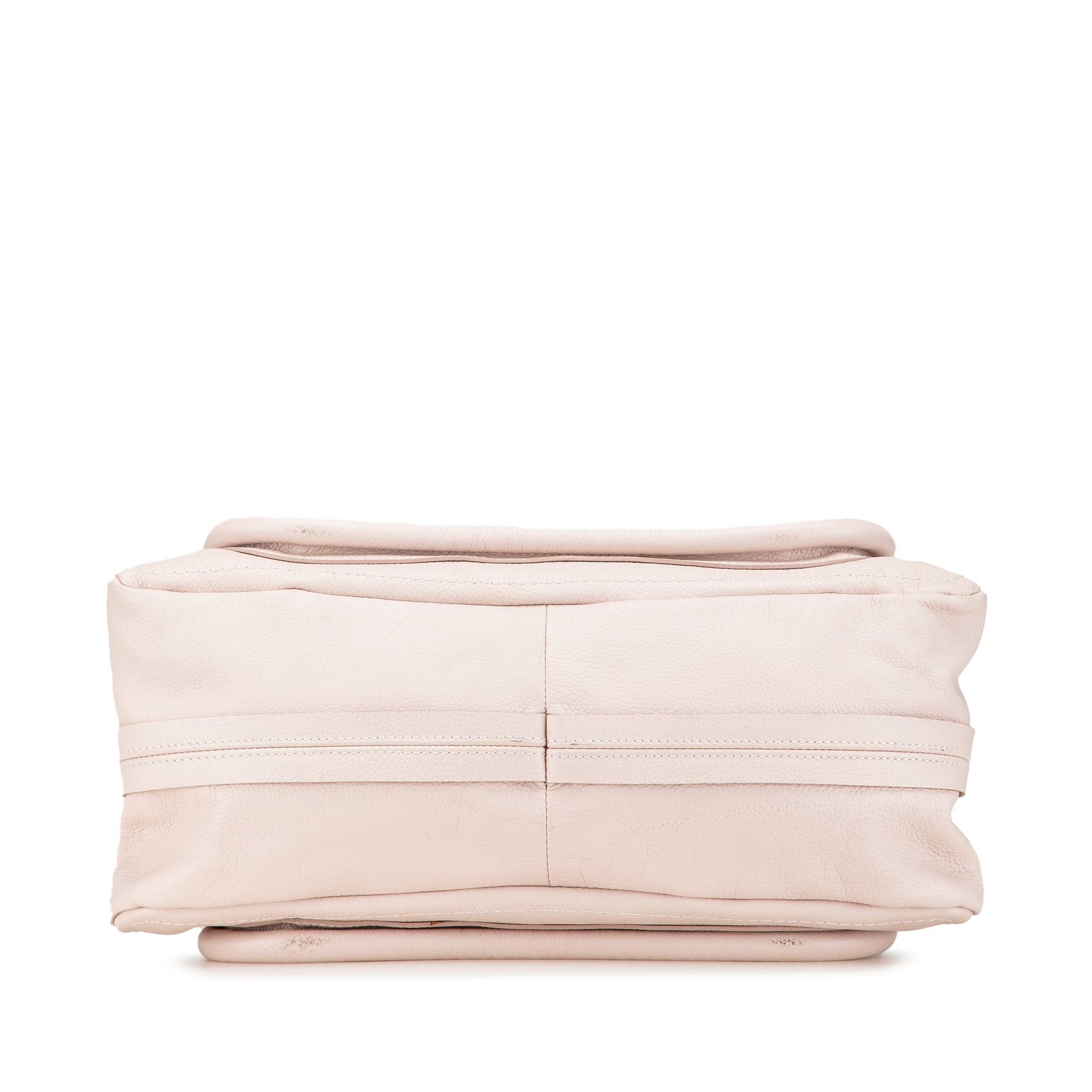 Chloe Chloé Medium Leather Paraty Satchel Pink Size ONE SIZE - 3 Thumbnail