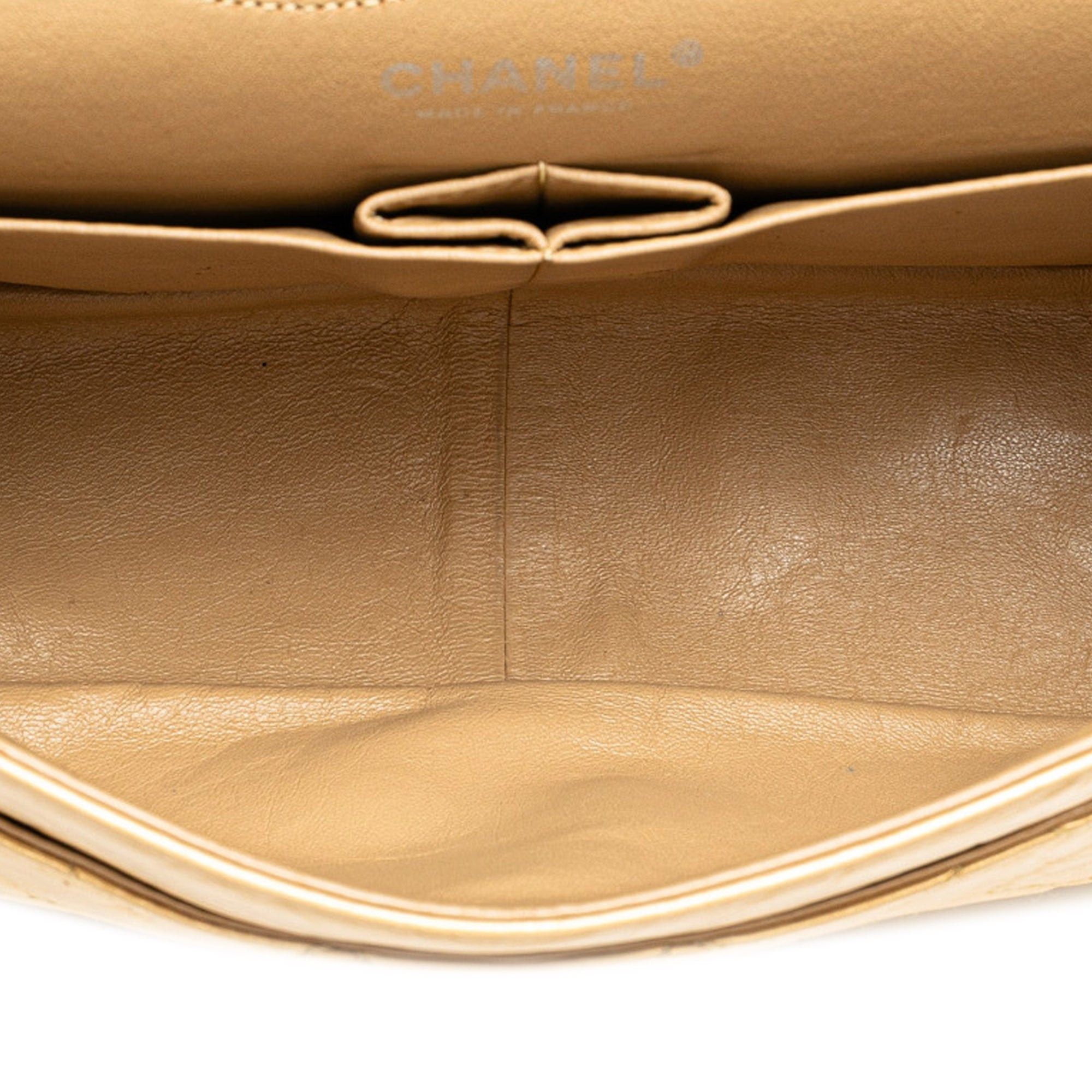 Chanel Chanel Reissue 2.55 Aged Calfskin Double Flap 227 Gold Size ONE SIZE - 4 Thumbnail
