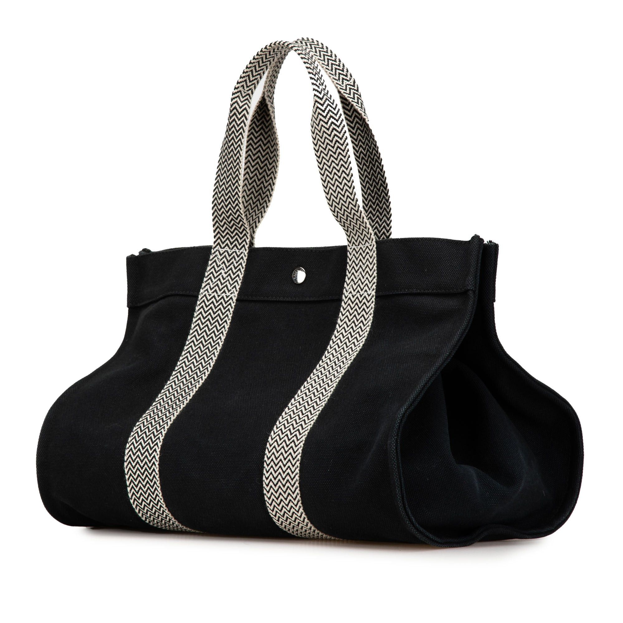Hermes Hermès Canvas Cannes MM Black Size ONE SIZE - 2 Thumbnail