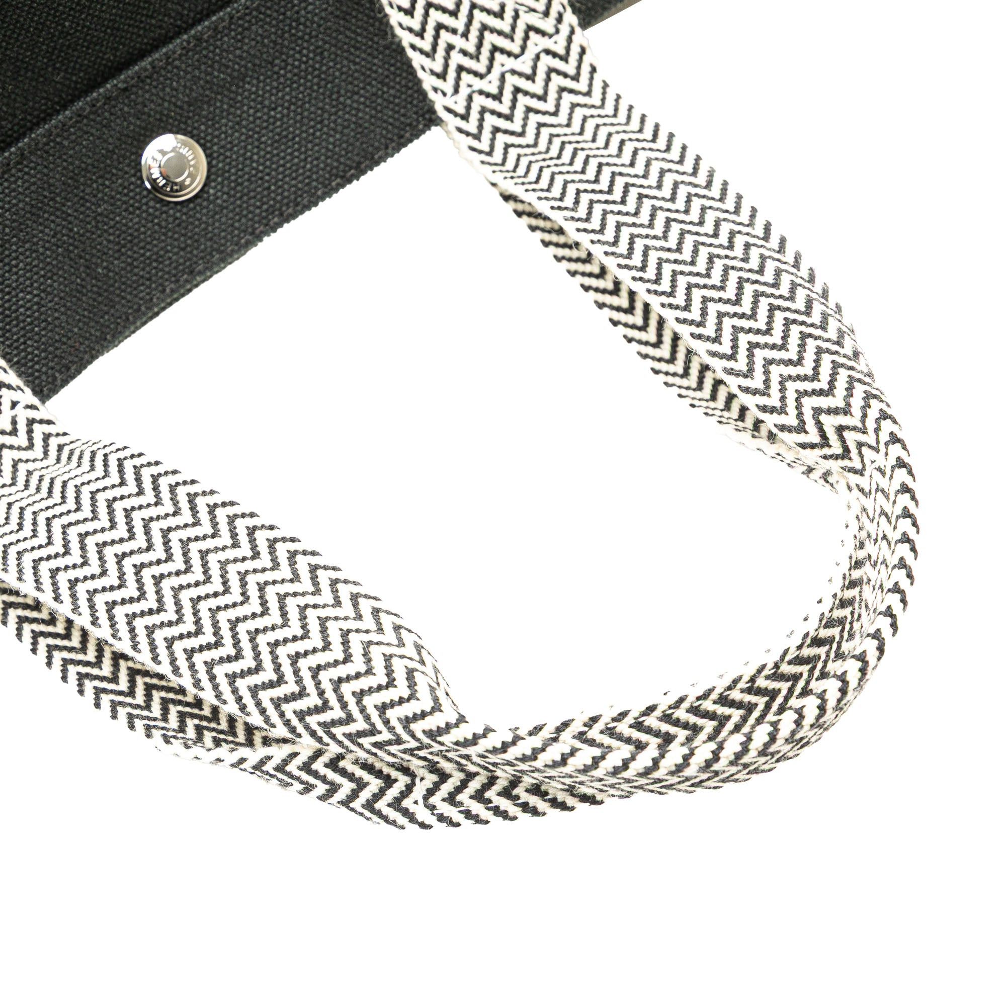 Hermes Hermès Canvas Cannes MM Black Size ONE SIZE - 12 Thumbnail