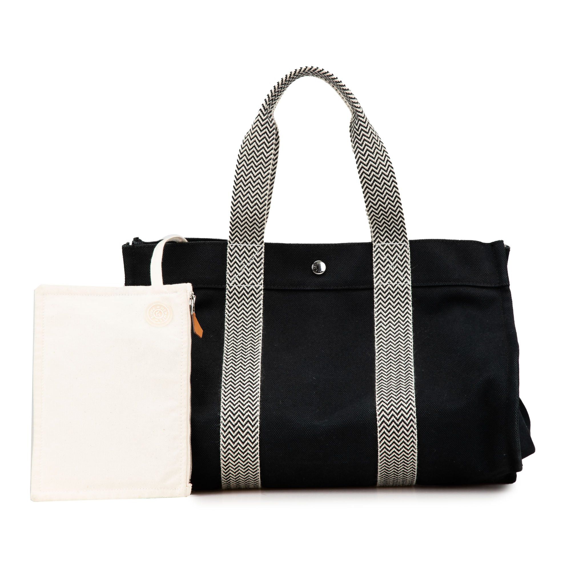 Hermes Hermès Canvas Cannes MM Black Size ONE SIZE - 15 Thumbnail