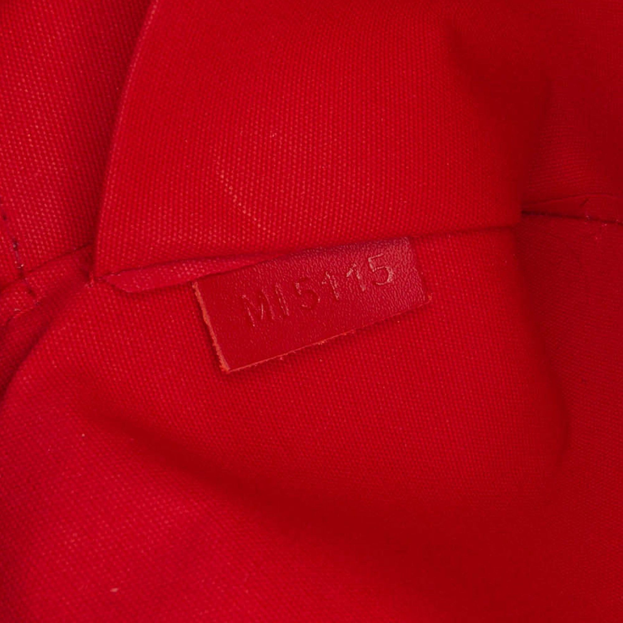 Louis Vuitton Louis Vuitton Monogram Vernis Pochette Felicie Red Size ONE SIZE - 6 Thumbnail