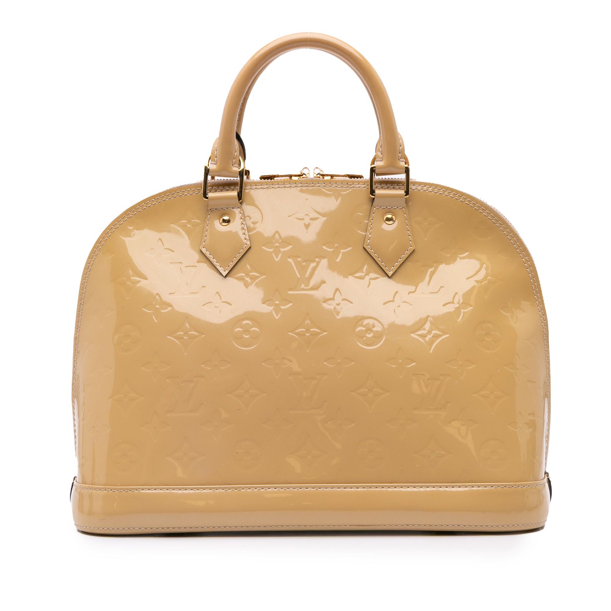 Louis Vuitton Louis Vuitton Monogram Vernis Alma PM Brown Size ONE SIZE - 3 Thumbnail