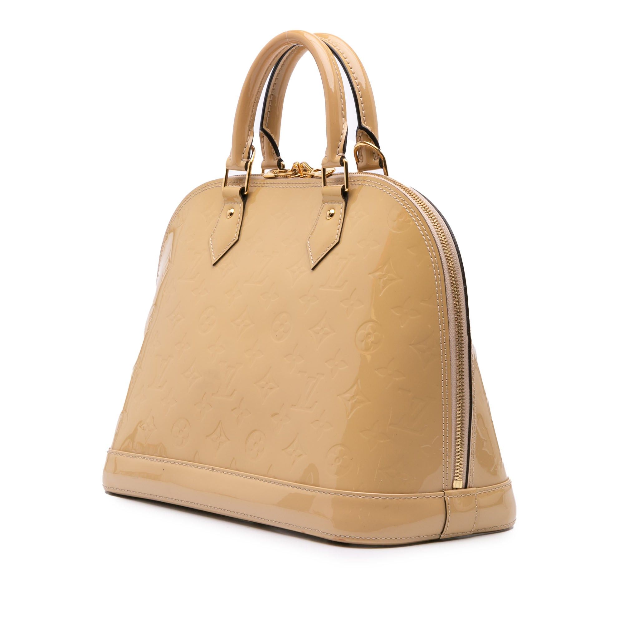Louis Vuitton Louis Vuitton Monogram Vernis Alma PM Brown Size ONE SIZE - 2 Thumbnail