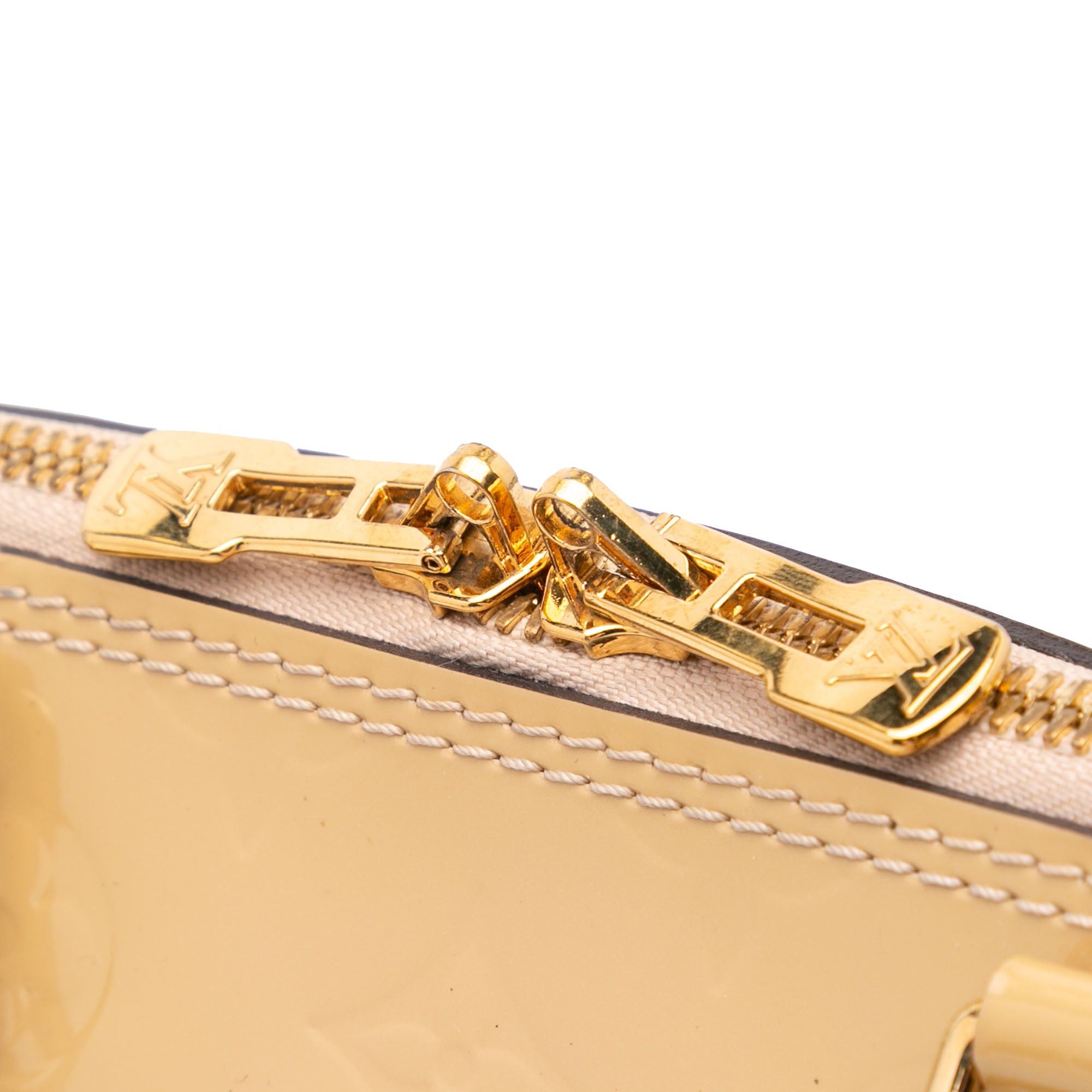Louis Vuitton Louis Vuitton Monogram Vernis Alma PM Brown Size ONE SIZE - 9 Thumbnail