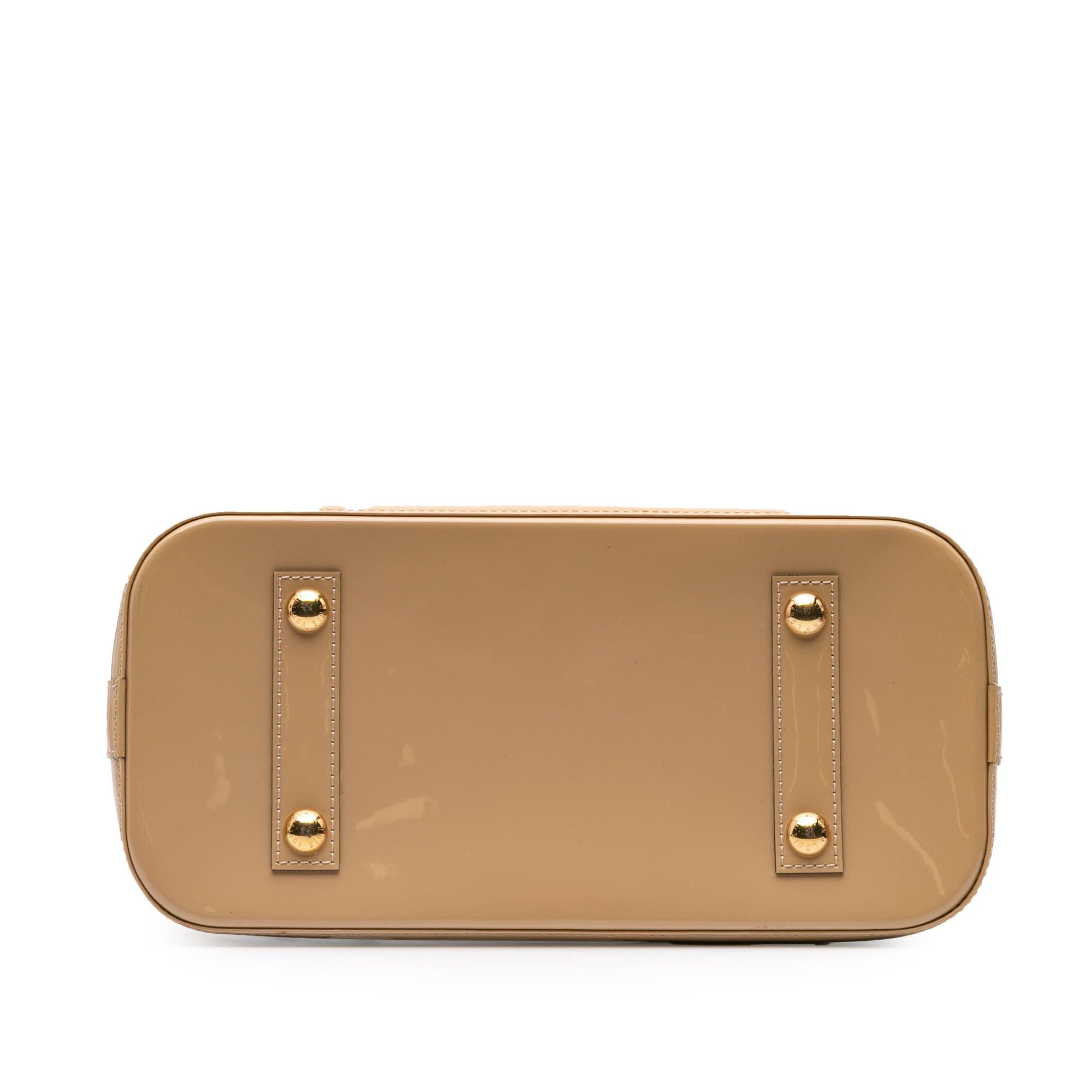 Louis Vuitton Louis Vuitton Monogram Vernis Alma PM Brown Size ONE SIZE - 4 Thumbnail