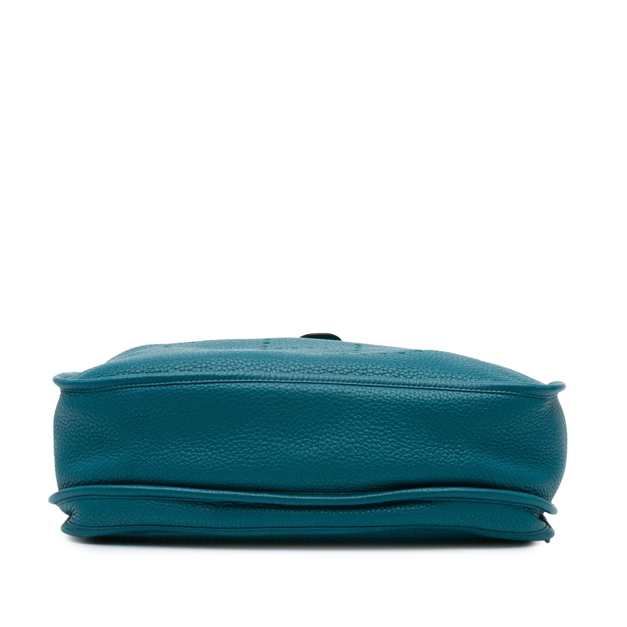 Hermes Hermès Clemence Evelyne III 29 Blue Size ONE SIZE - 3 Thumbnail