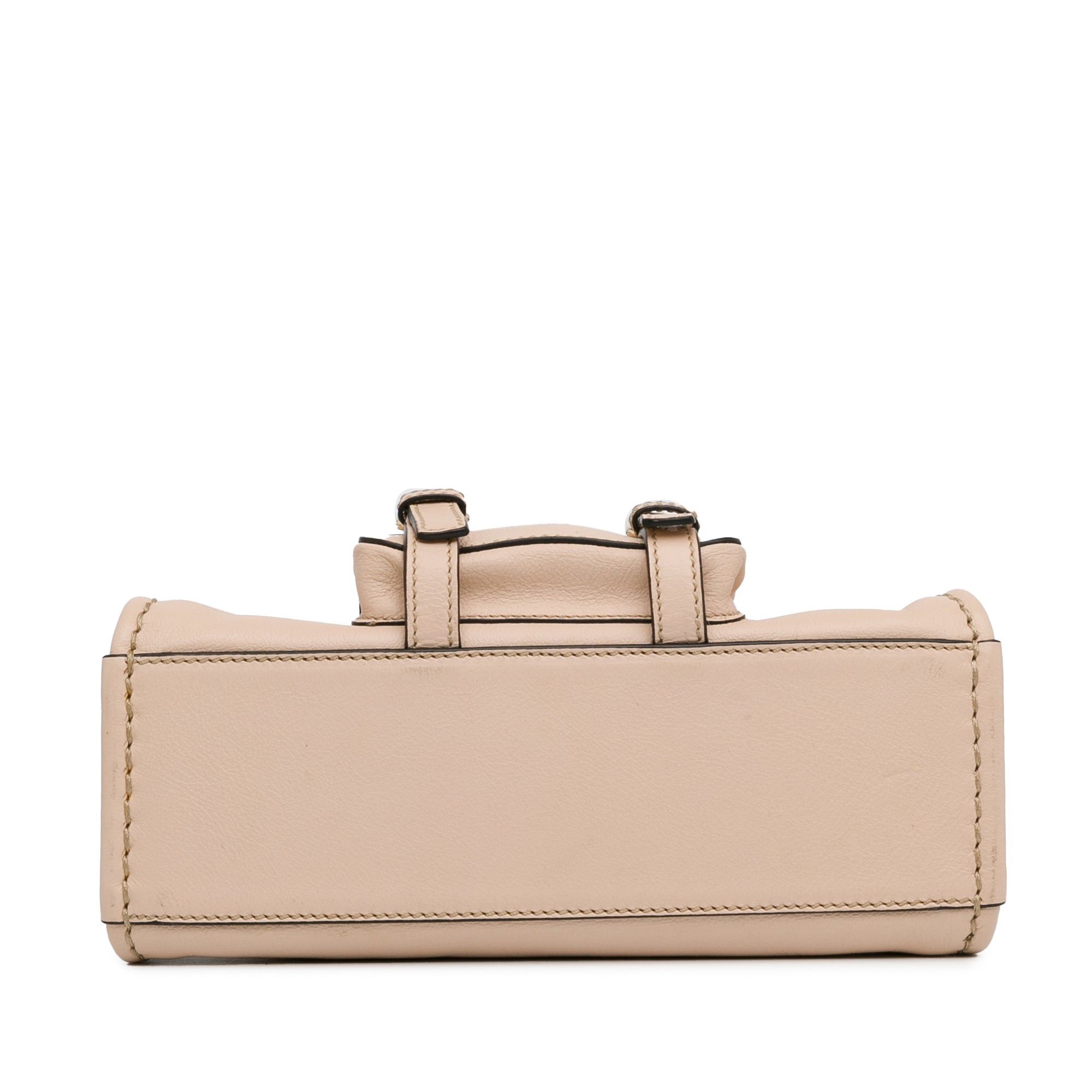 Chloe Chloé Mini Edith Day Satchel Brown Size ONE SIZE - 4 Thumbnail