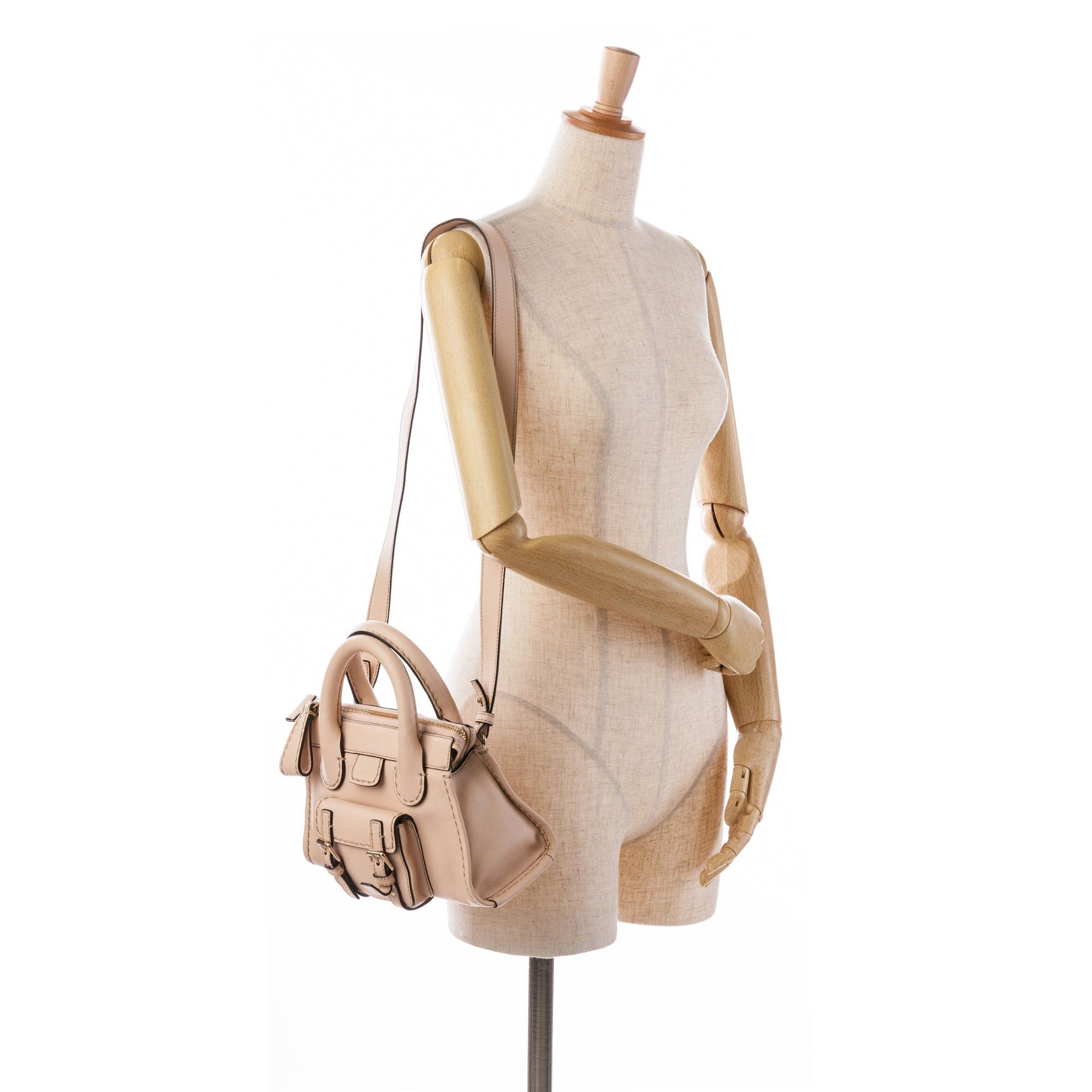 Chloe Chloé Mini Edith Day Satchel Brown Size ONE SIZE - 15 Thumbnail