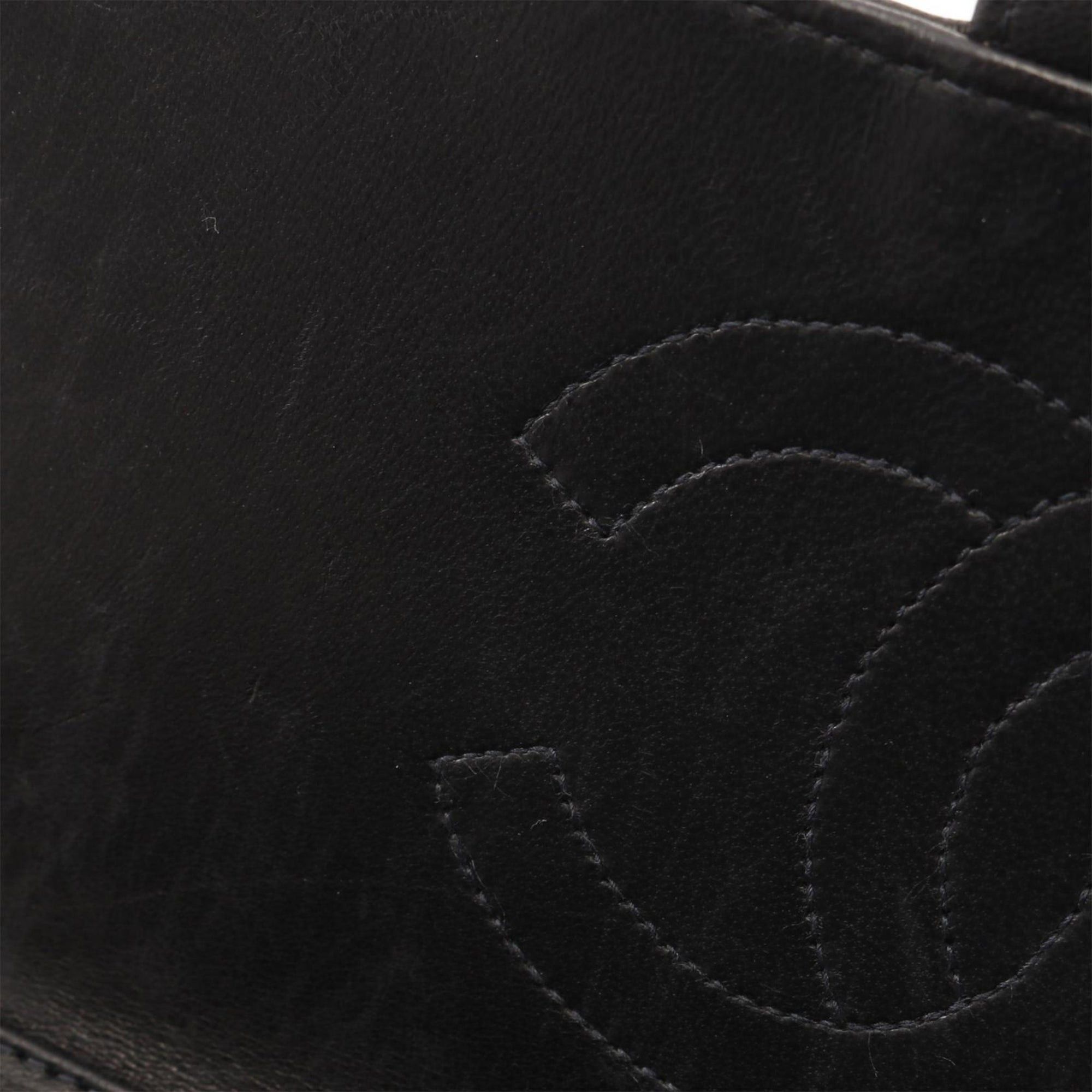 Chanel Chanel CC Quilted Lambskin Single Flap Black Size ONE SIZE - 9 Thumbnail