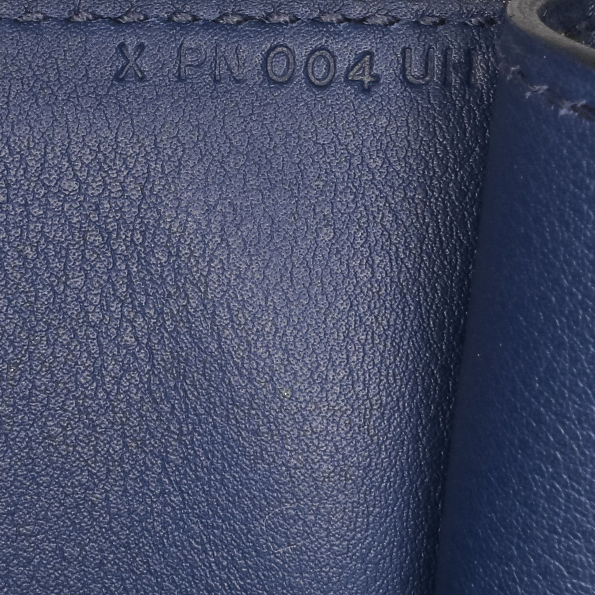 Hermes Hermès Chevre Mysore Medor Clutch 23 Blue Size ONE SIZE - 7 Thumbnail