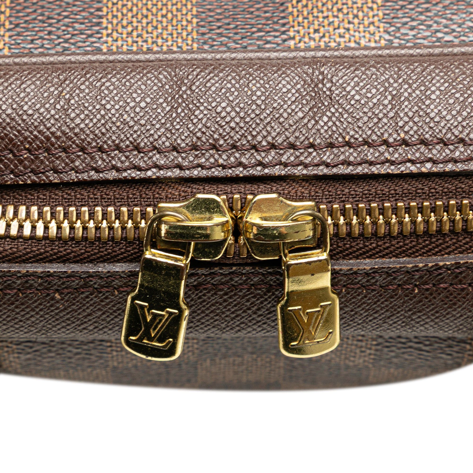 Louis Vuitton Louis Vuitton Damier Ebene Brera Brown Size ONE SIZE - 9 Thumbnail