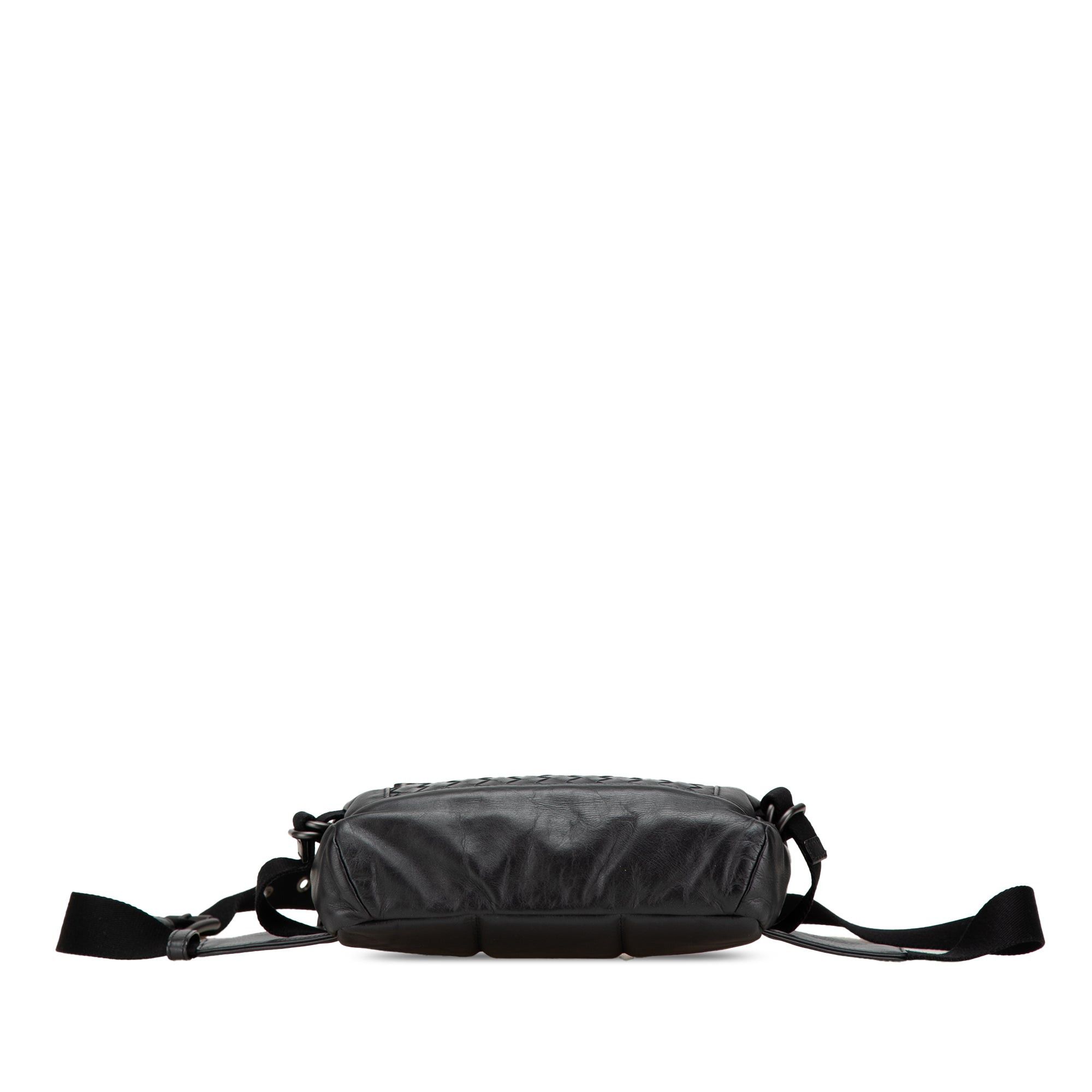 Bottega Veneta Bottega Veneta Calfskin Intrecciato Belt Bag Black Size ONE SIZE - 3 Thumbnail