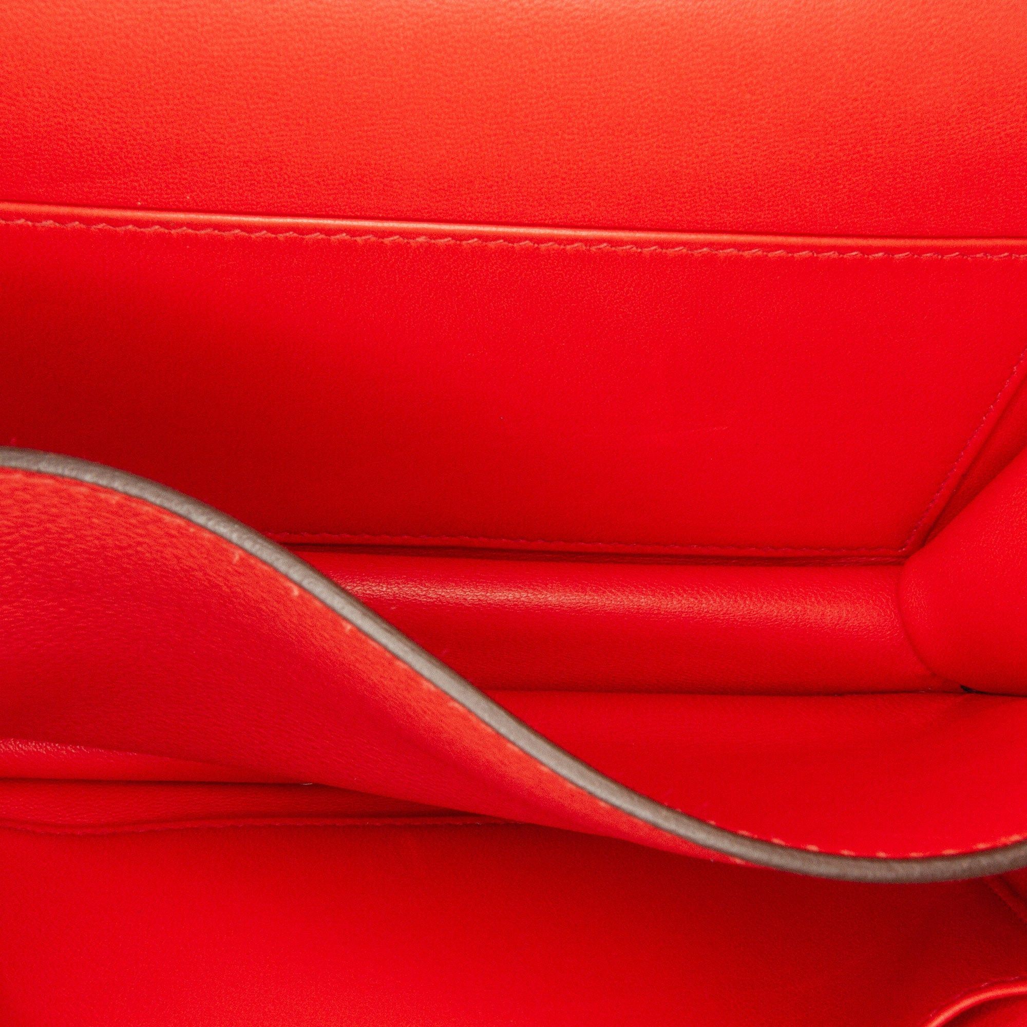 Hermes Hermès Mini Evercolor Constance Optique 18 Red Size ONE SIZE - 5 Thumbnail