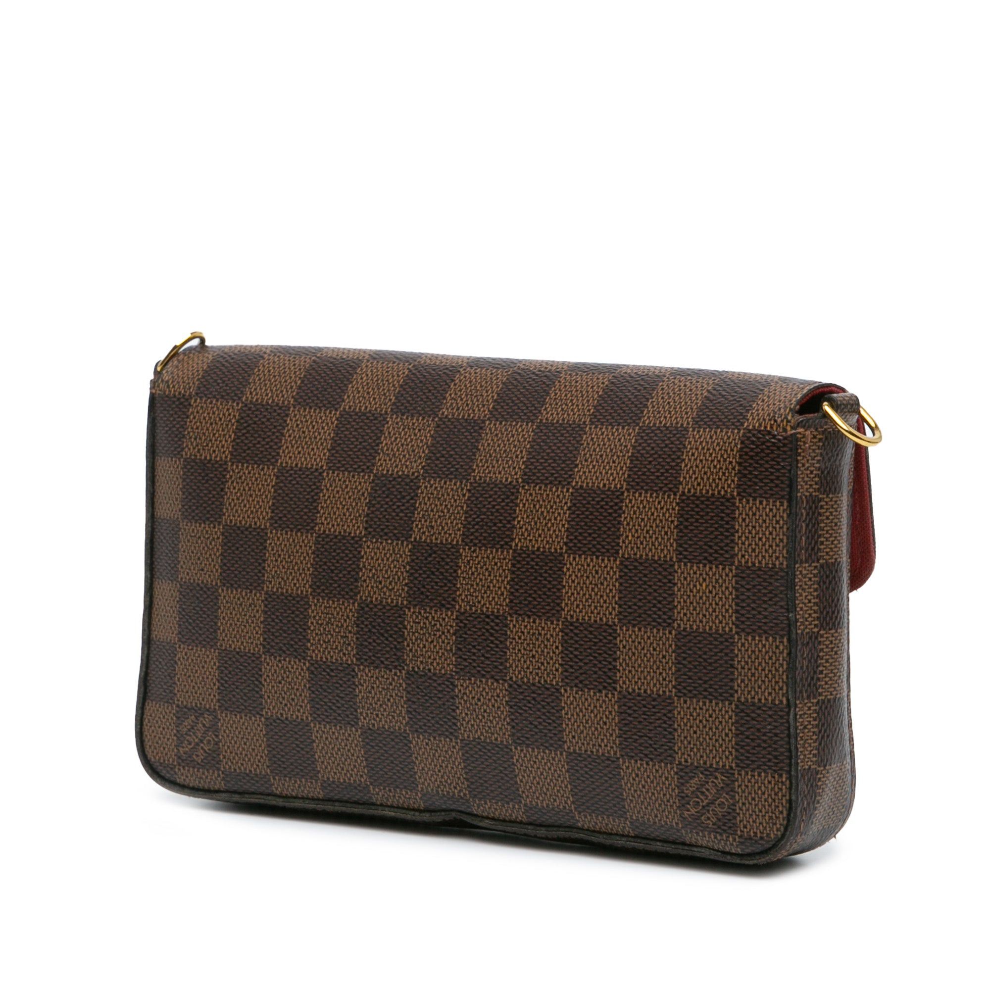 Louis Vuitton Louis Vuitton Damier Ebene Pochette Felicie Brown Size ONE SIZE - 2 Thumbnail