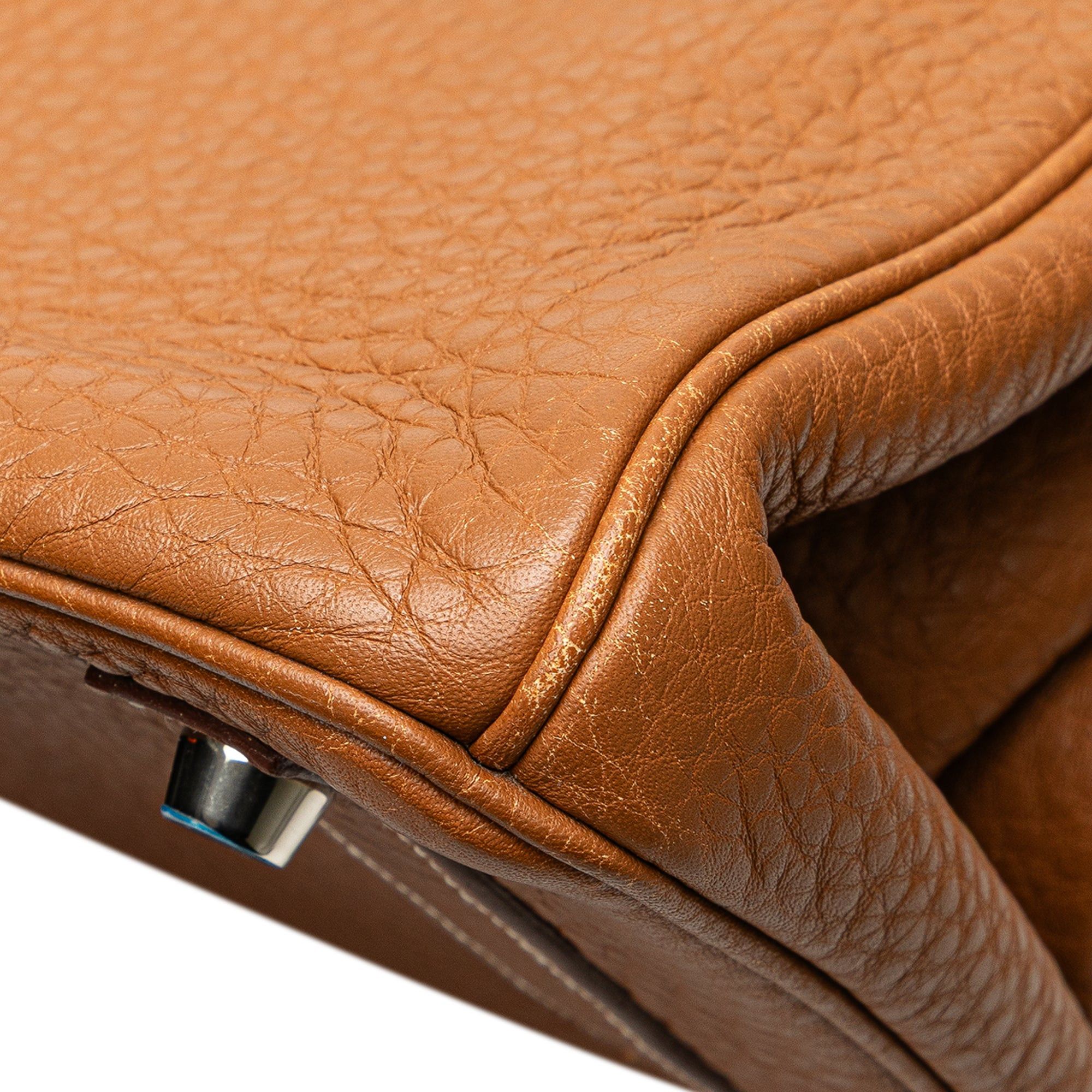 Hermes Hermès Clemence Birkin Retourne 30 Brown Size ONE SIZE - 8 Thumbnail