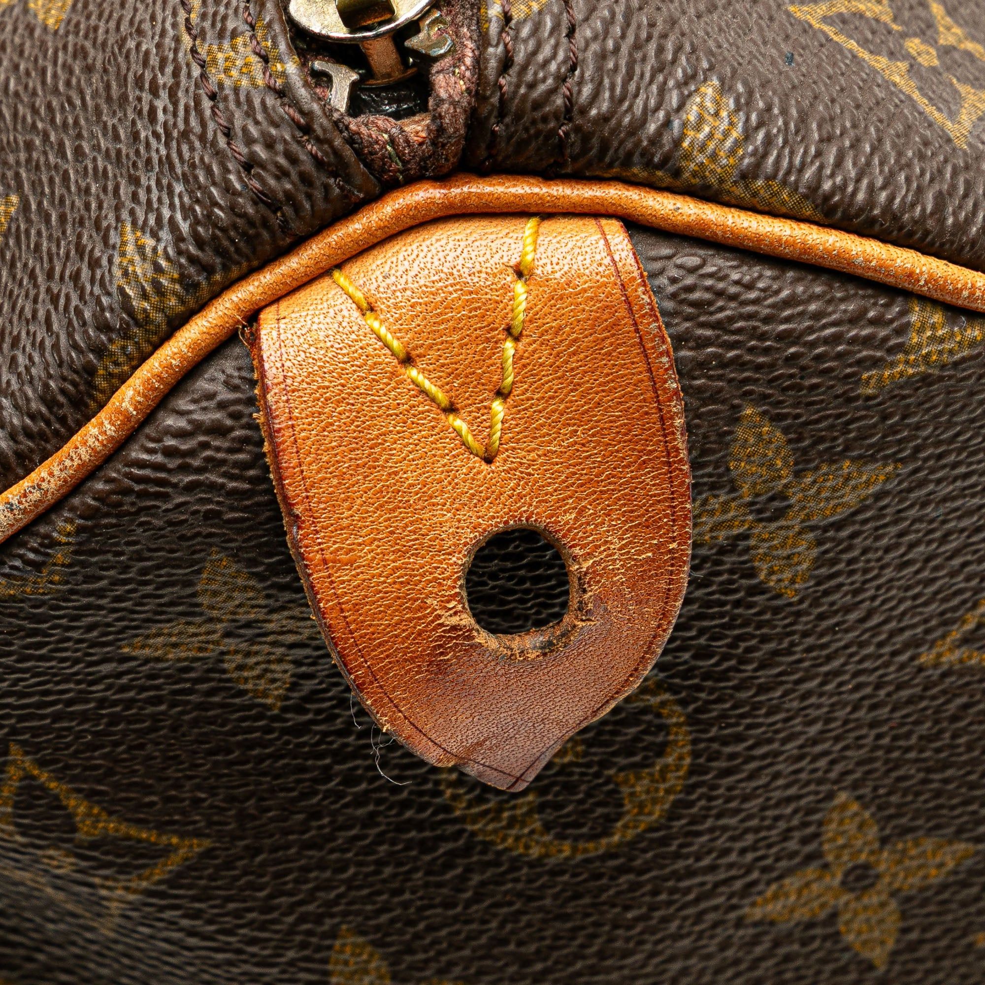 Louis Vuitton Louis Vuitton Monogram Speedy 35 Brown Size ONE SIZE - 6 Thumbnail