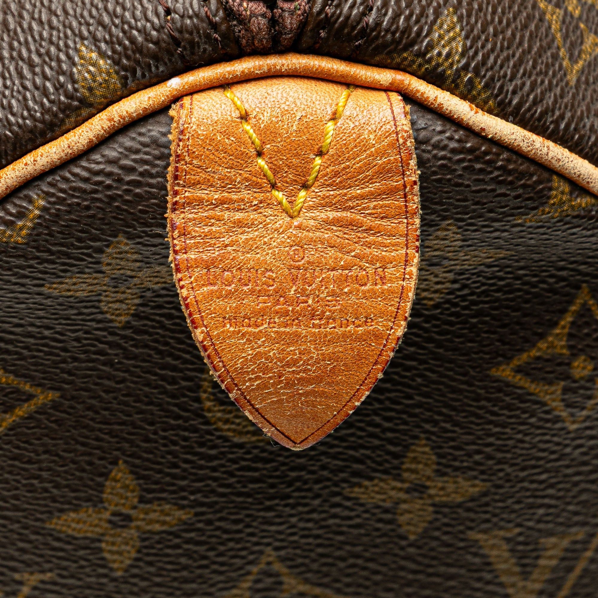 Louis Vuitton Louis Vuitton Monogram Speedy 35 Brown Size ONE SIZE - 5 Thumbnail