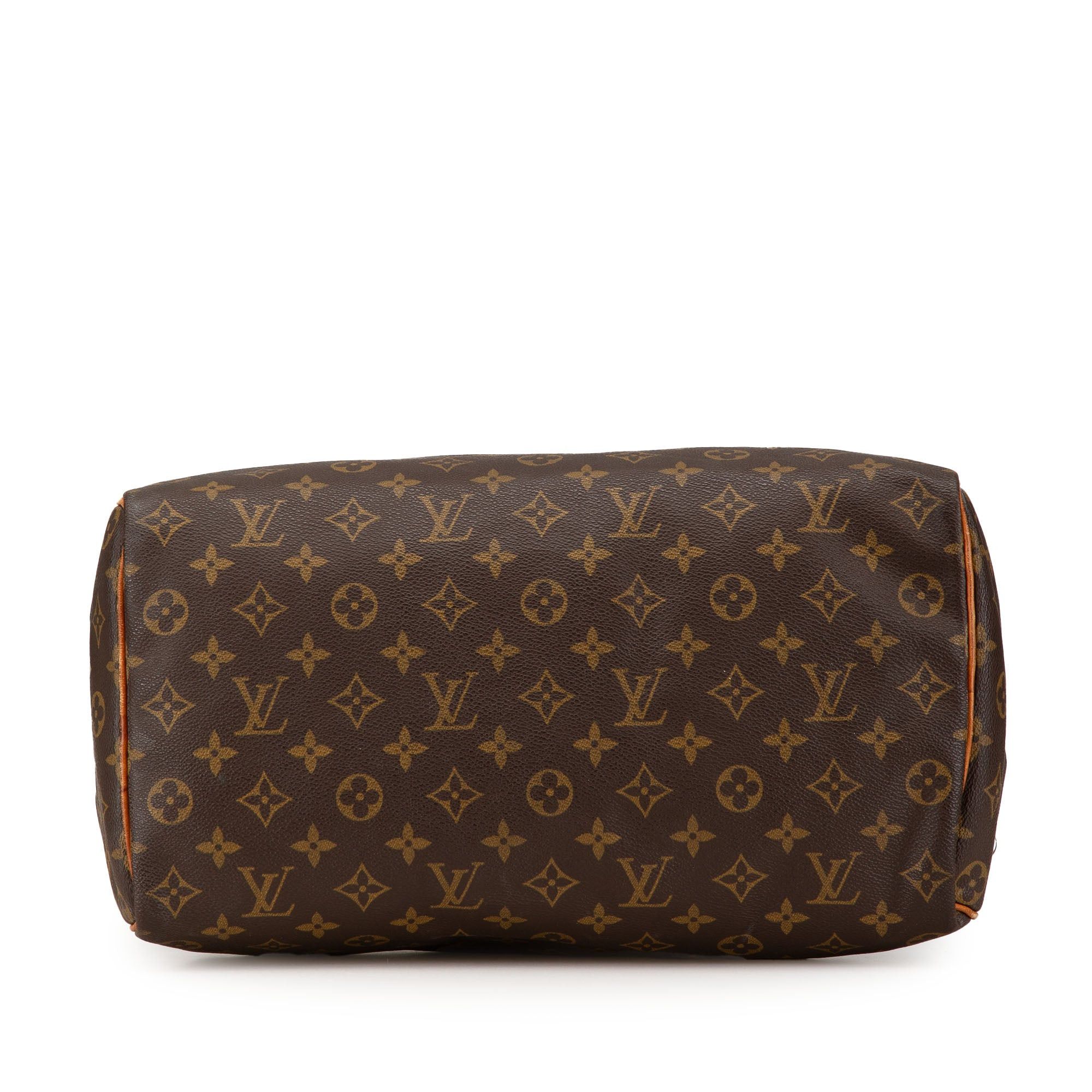Louis Vuitton Louis Vuitton Monogram Speedy 35 Brown Size ONE SIZE - 3 Thumbnail
