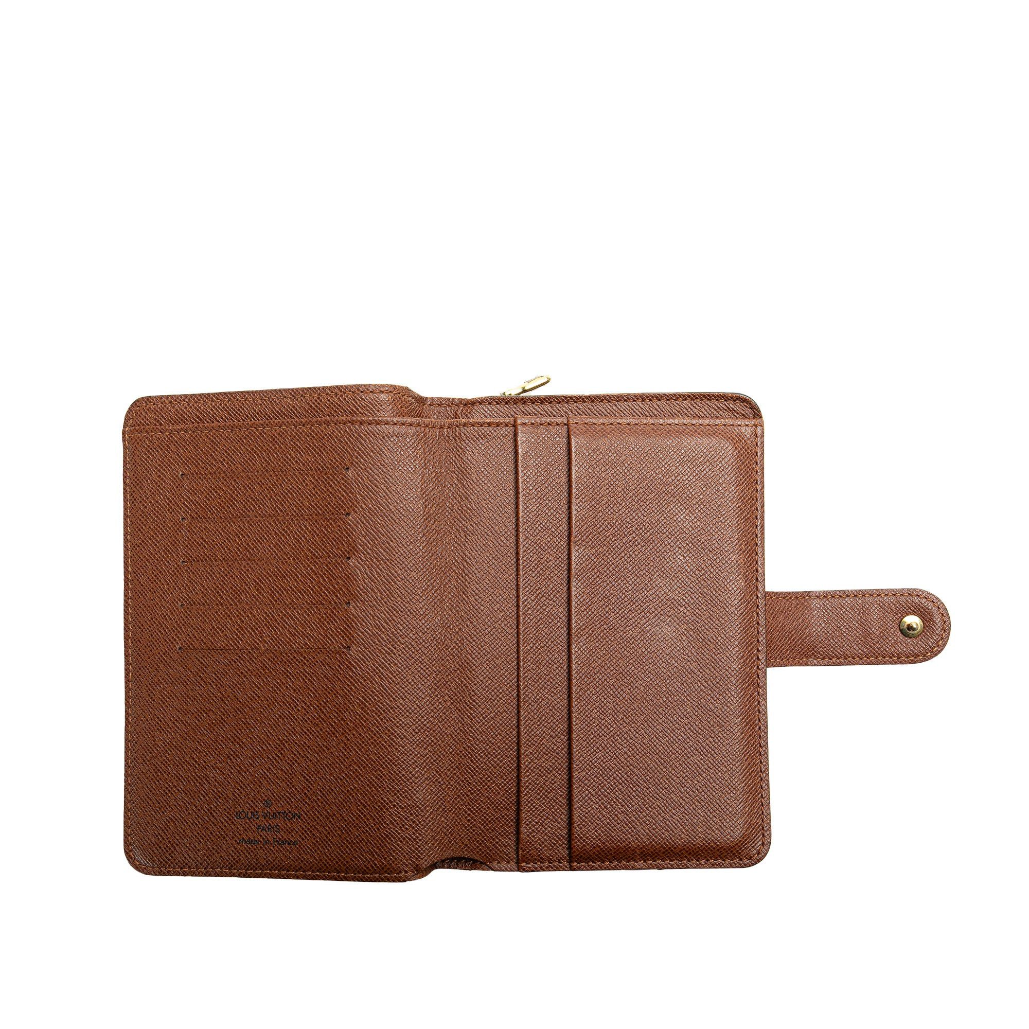 Louis Vuitton Louis Vuitton Monogram Porte Papier Zipped Wallet Brown Size ONE SIZE - 5 Thumbnail