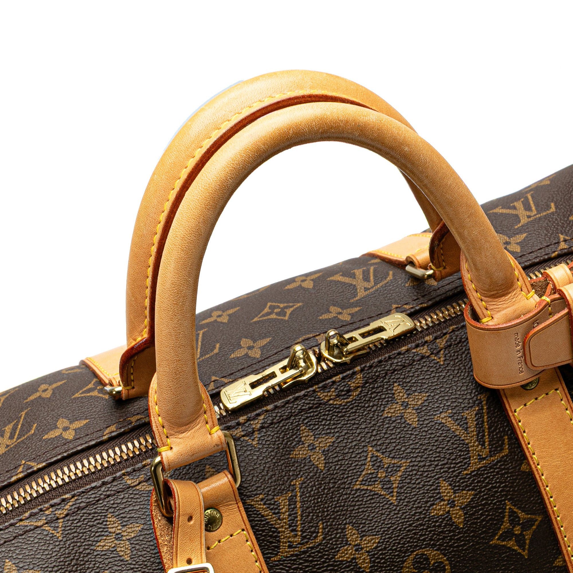 Louis Vuitton Louis Vuitton Monogram Keepall 50 Brown Size ONE SIZE - 9 Thumbnail