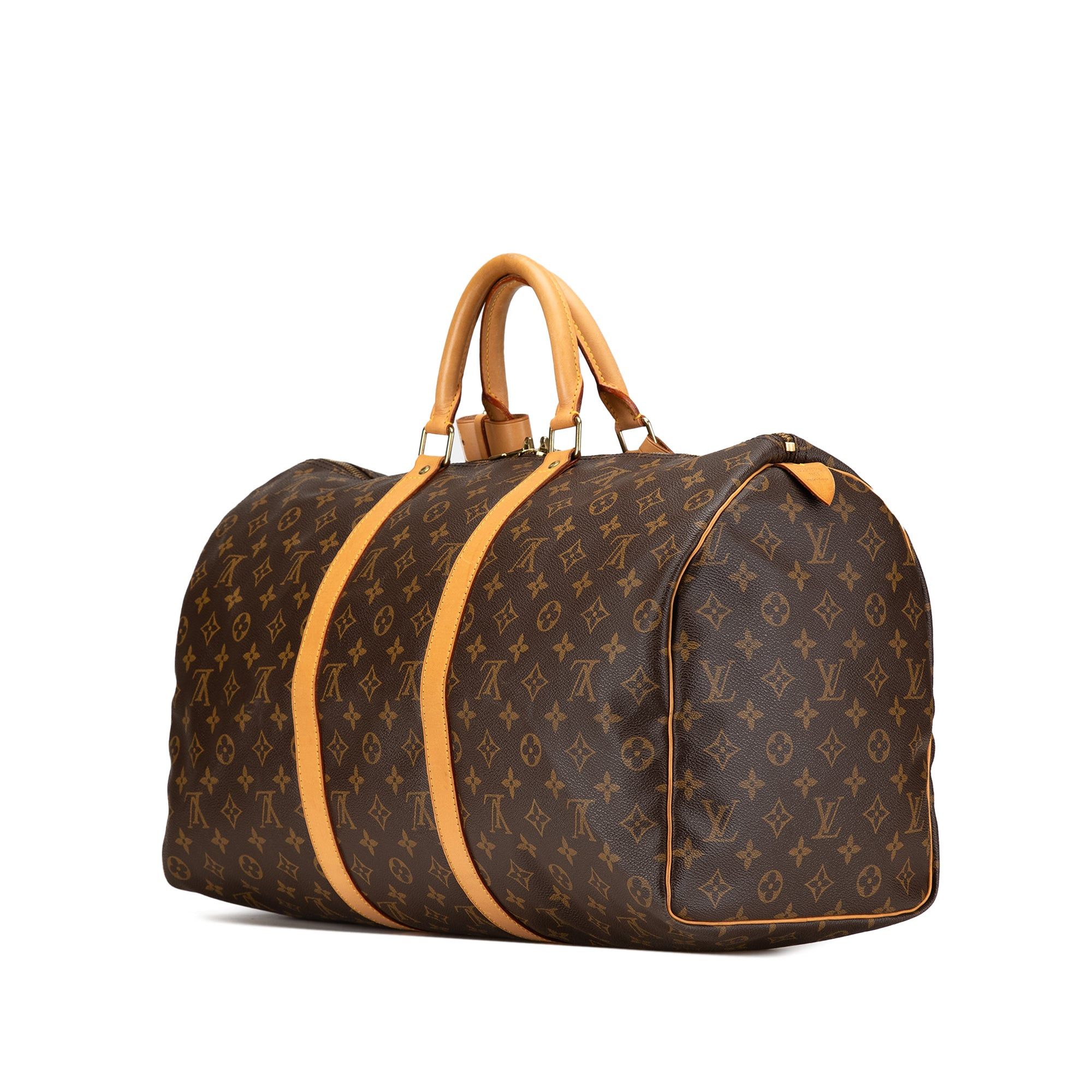 Louis Vuitton Louis Vuitton Monogram Keepall 50 Brown Size ONE SIZE - 2 Thumbnail