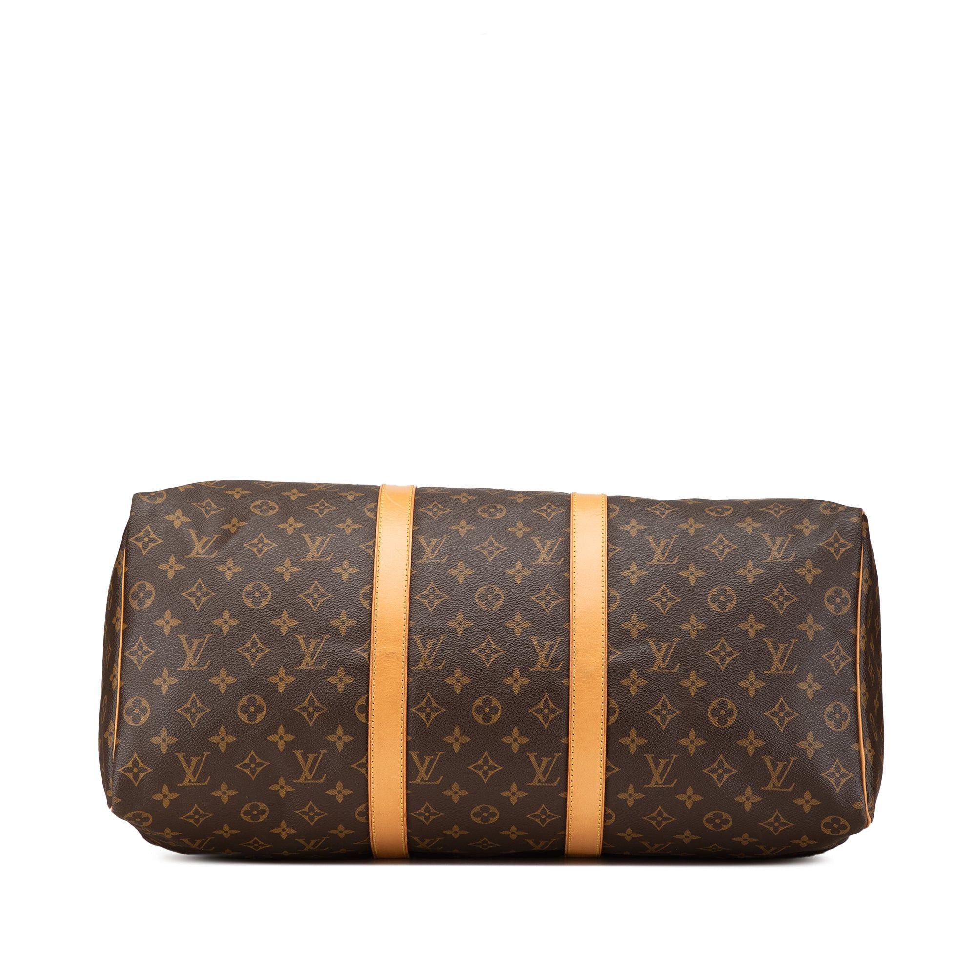 Louis Vuitton Louis Vuitton Monogram Keepall 50 Brown Size ONE SIZE - 3 Thumbnail