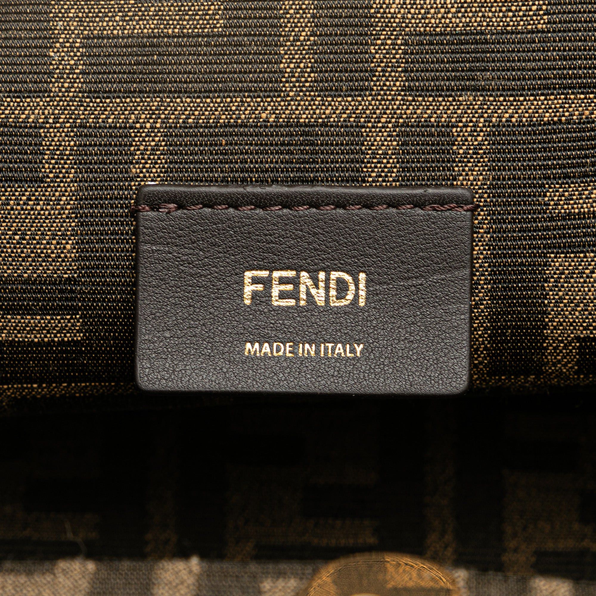 Fendi Fendi Small Shiny Nappa Fendi First Crossbody Green Size ONE SIZE - 5 Thumbnail