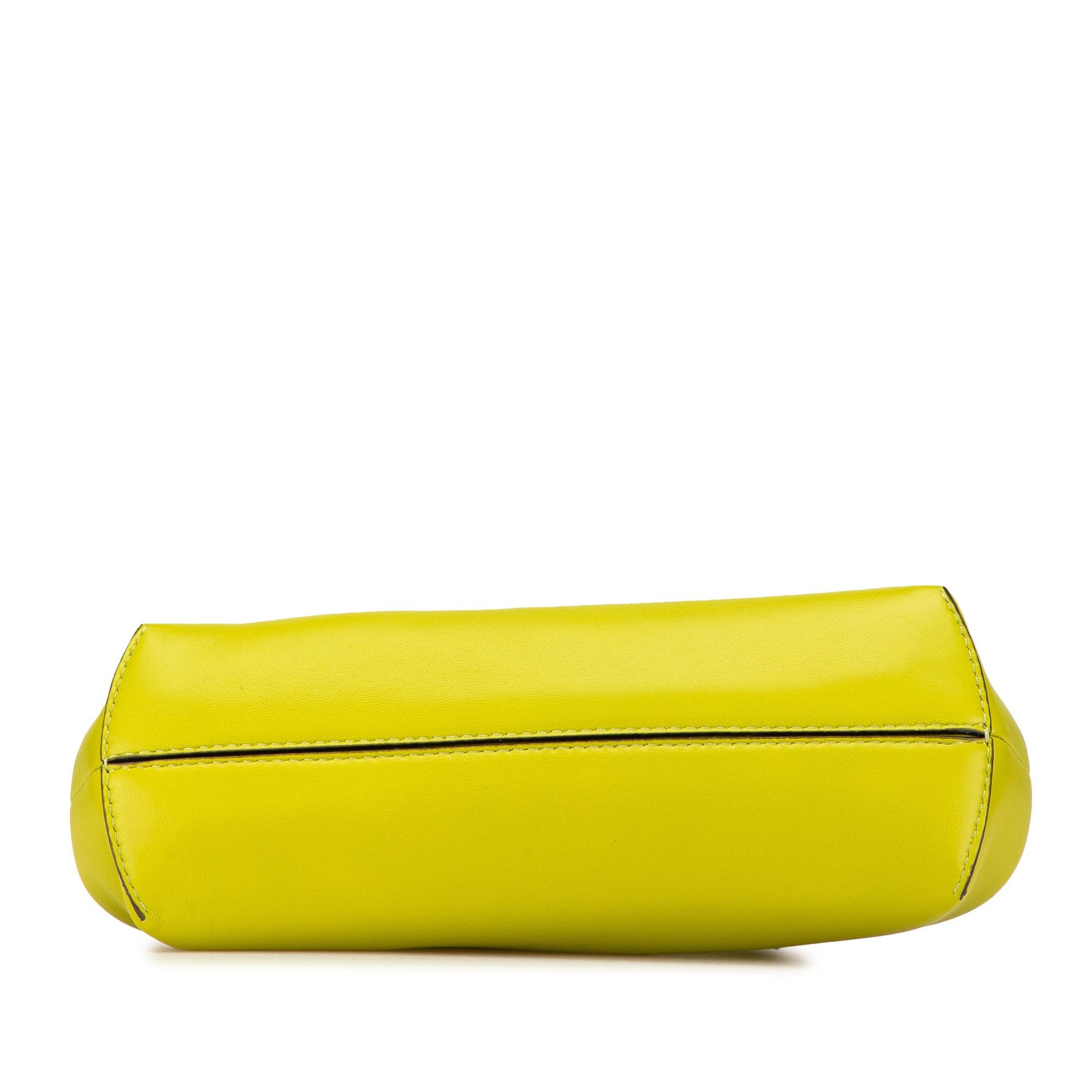 Fendi Fendi Small Shiny Nappa Fendi First Crossbody Green Size ONE SIZE - 3 Thumbnail