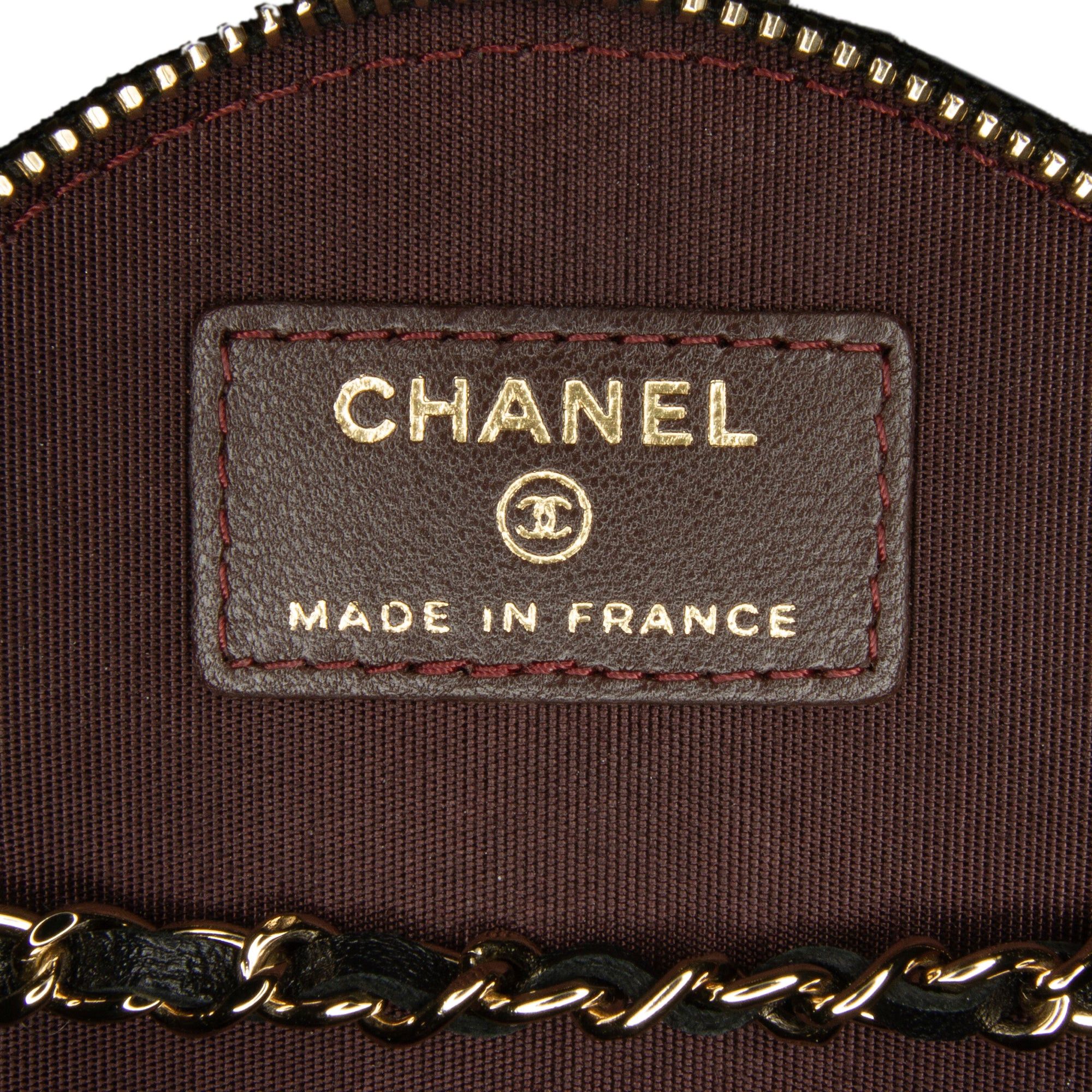 Chanel Chanel Mini CC Round Chain Vanity Bag Black Size ONE SIZE - 7 Thumbnail