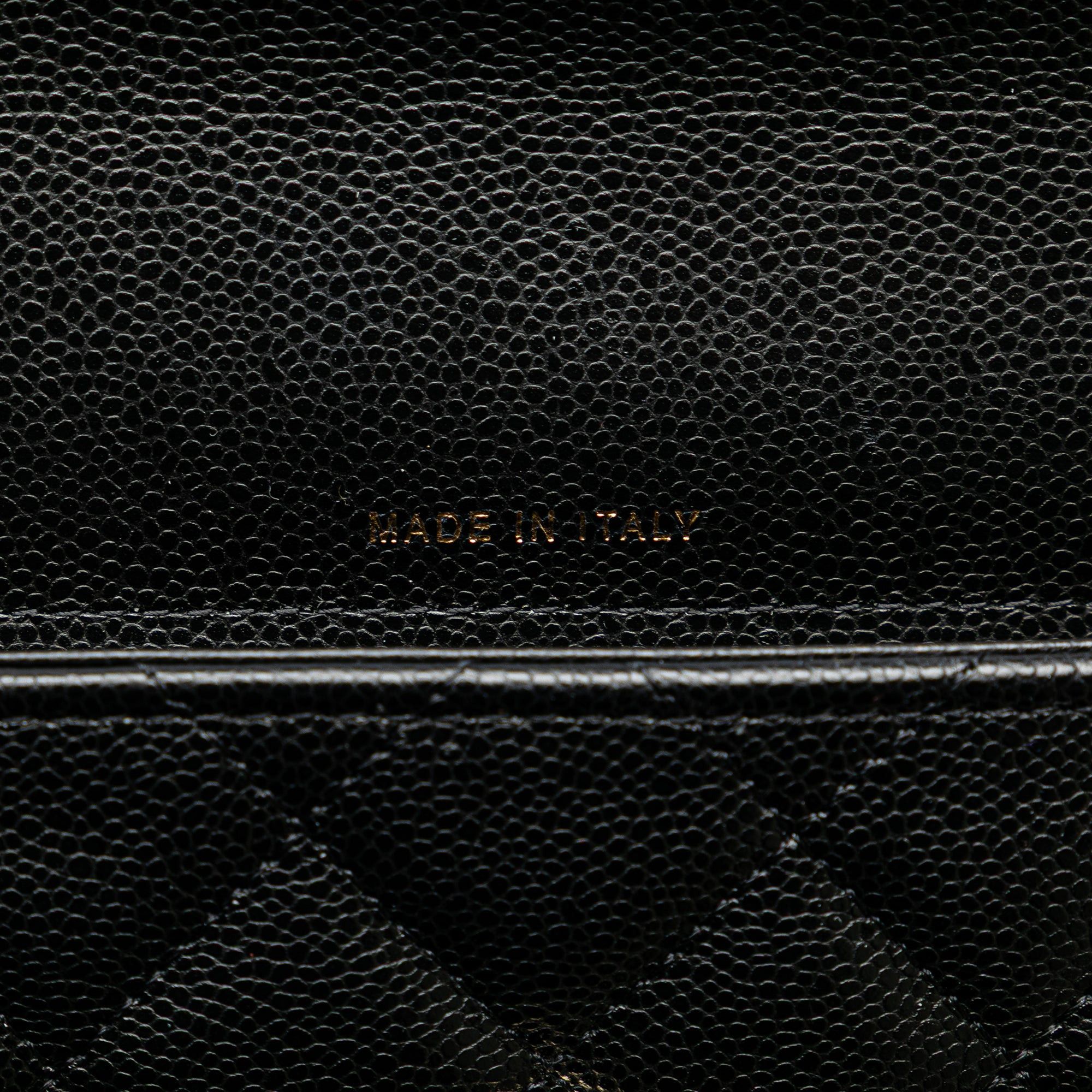 Chanel Chanel Caviar Quilted Phone Holder Wallet on Chain Black Size ONE SIZE - 6 Thumbnail