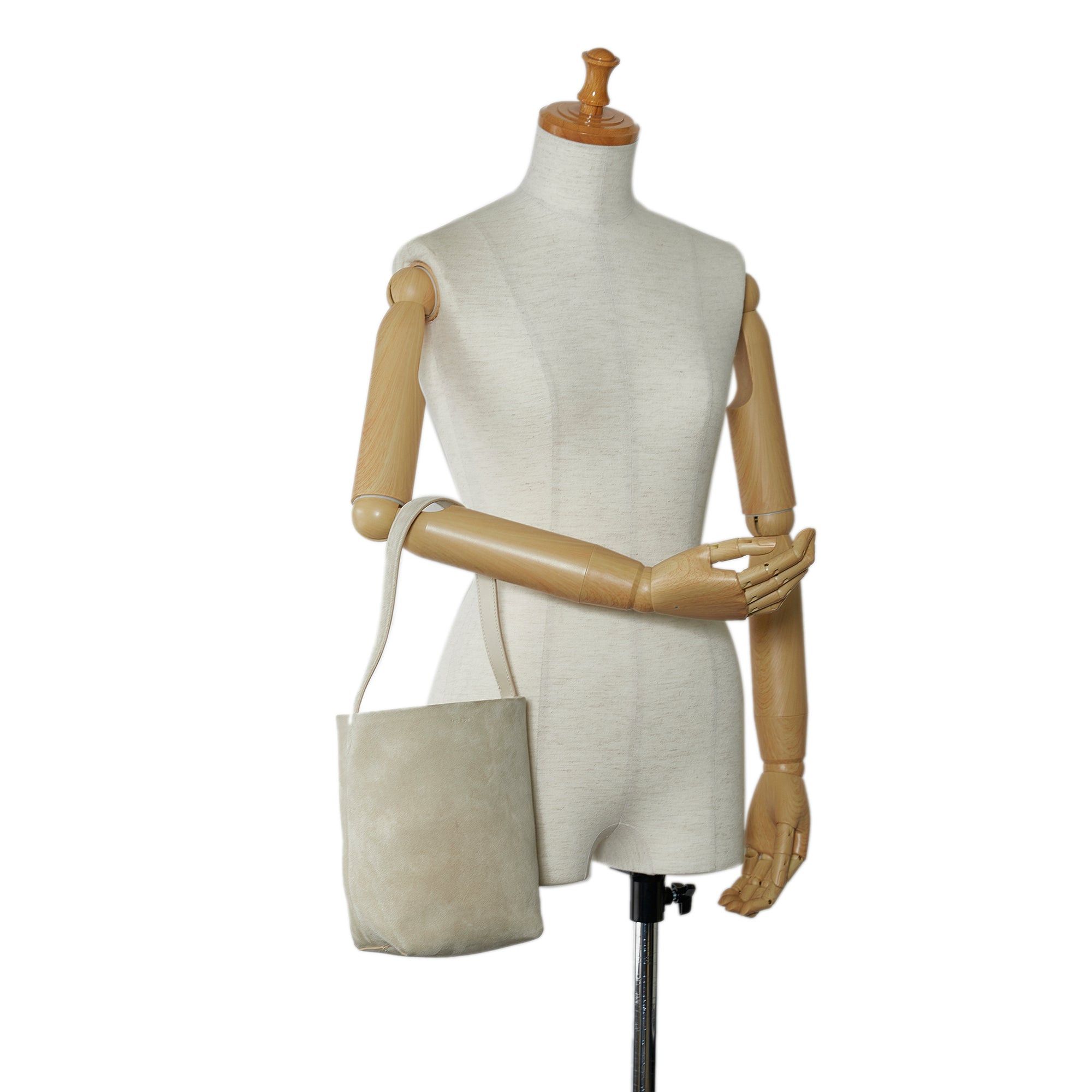 The Row The Row Small N/S Park Suede Tote Brown Size ONE SIZE - 9 Thumbnail