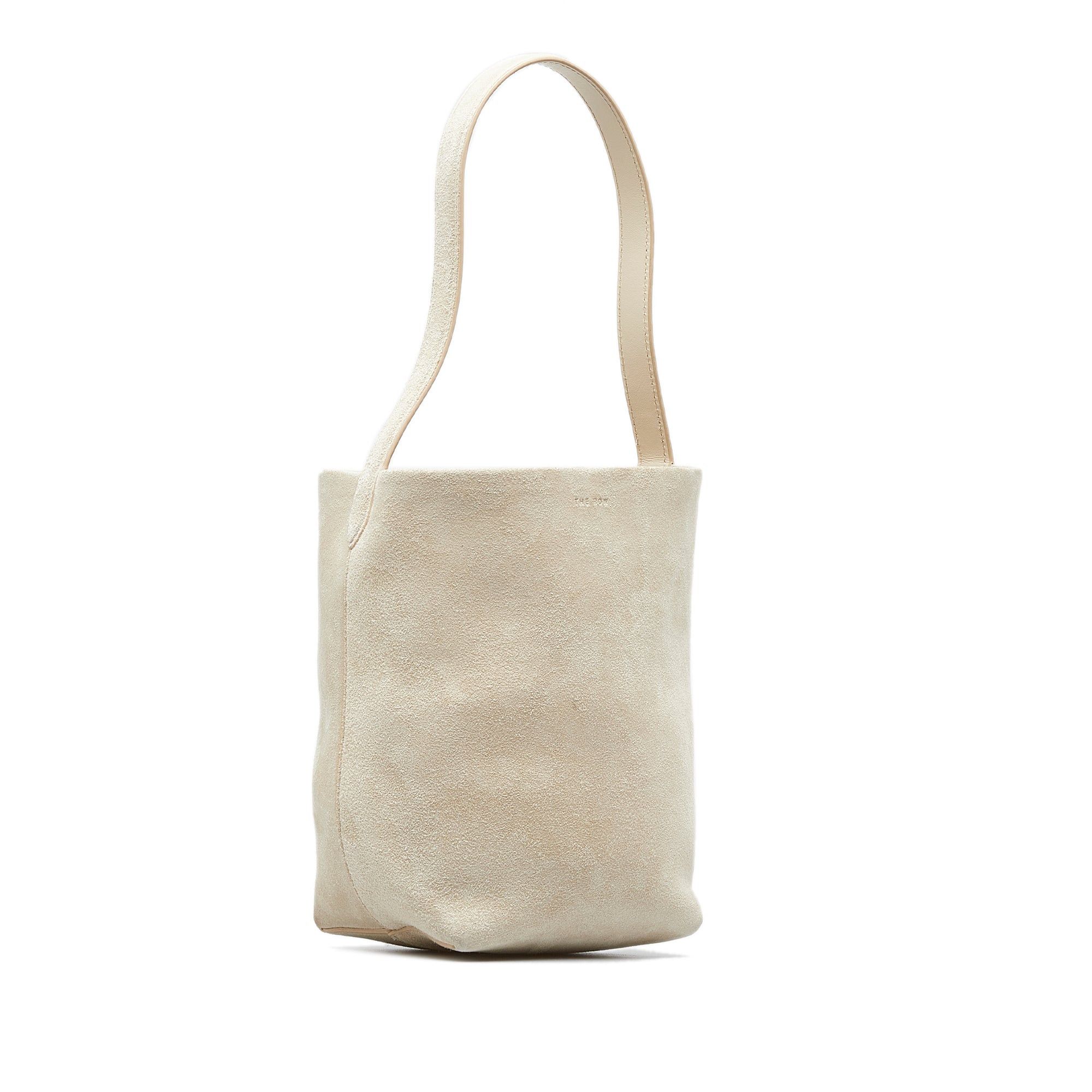 The Row The Row Small N/S Park Suede Tote Brown Size ONE SIZE - 3 Thumbnail