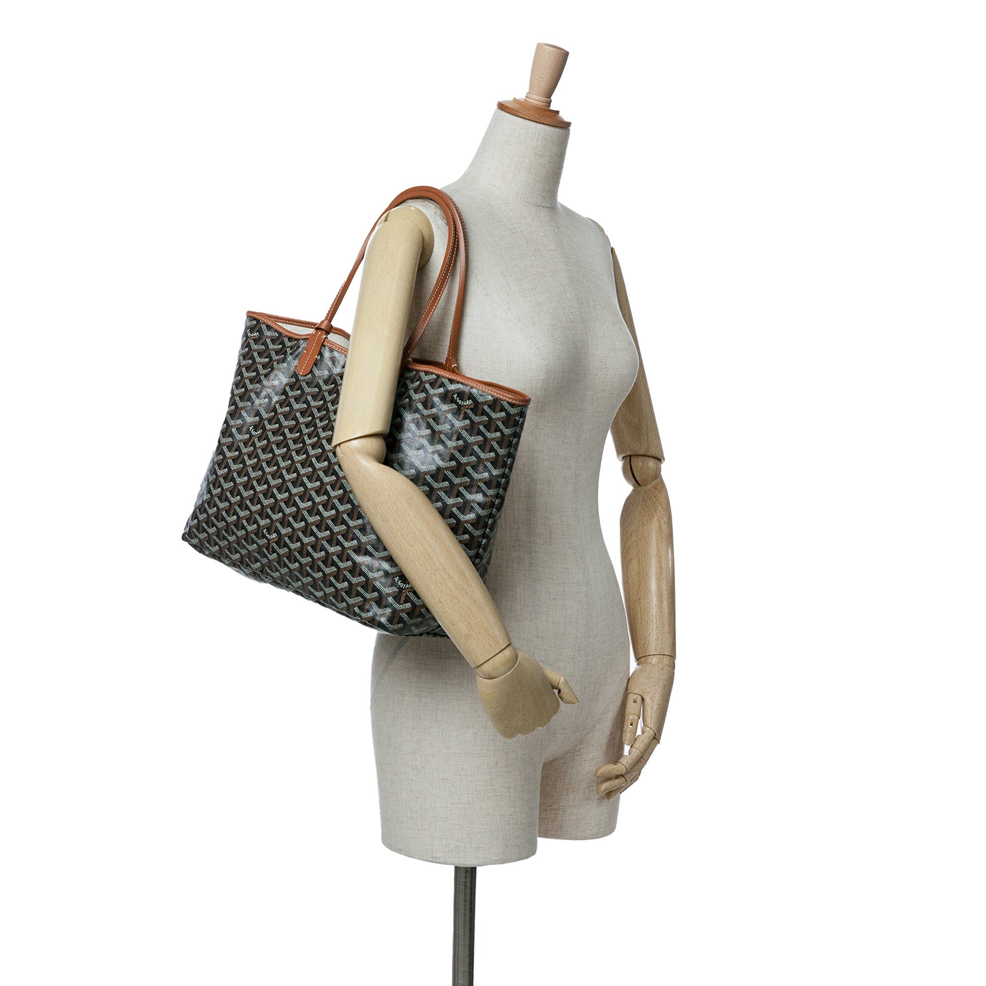 Goyard Goyard Goyardine Saint Louis PM Black Size ONE SIZE - 7 Thumbnail