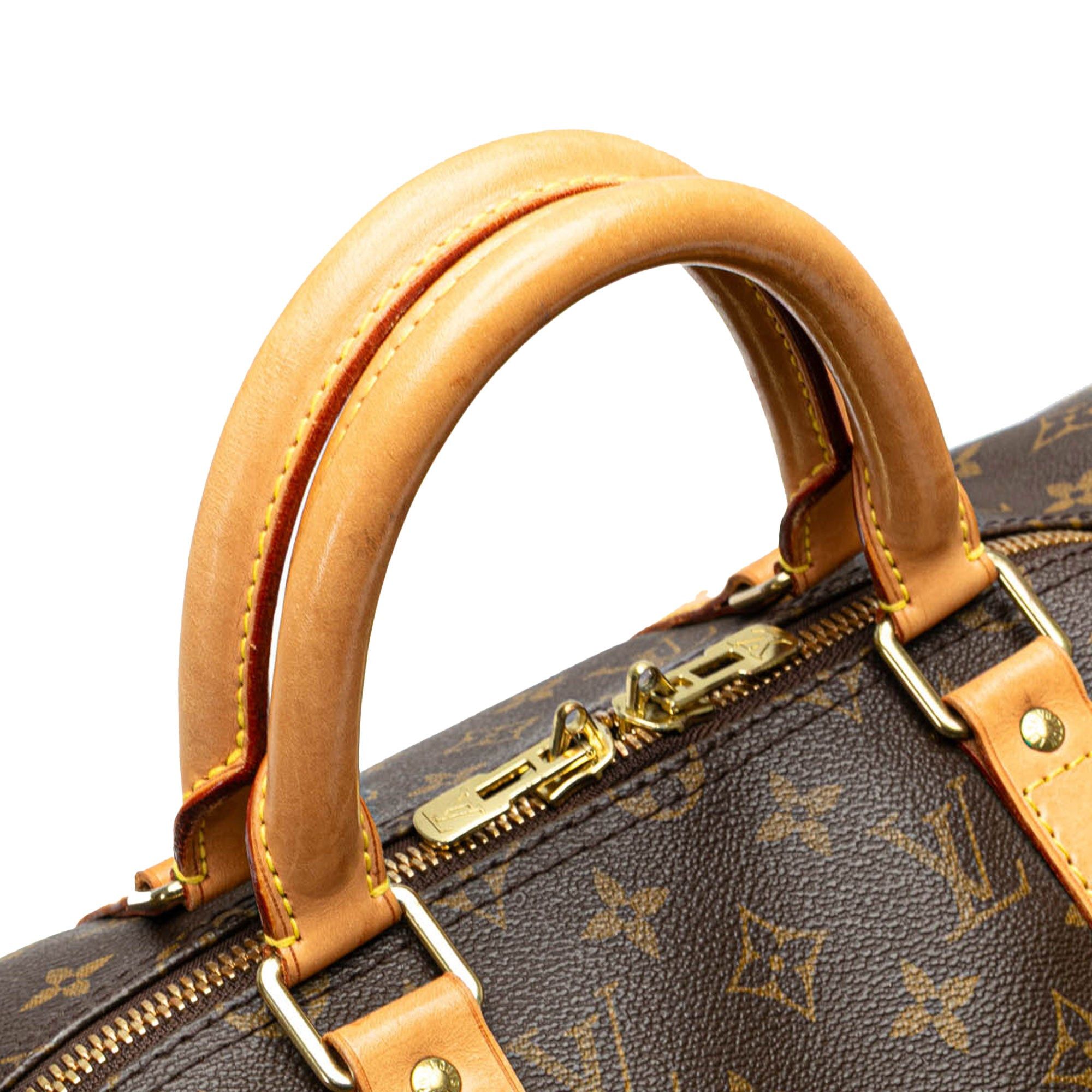 Louis Vuitton Louis Vuitton Monogram Keepall 50 Brown Size ONE SIZE - 9 Thumbnail