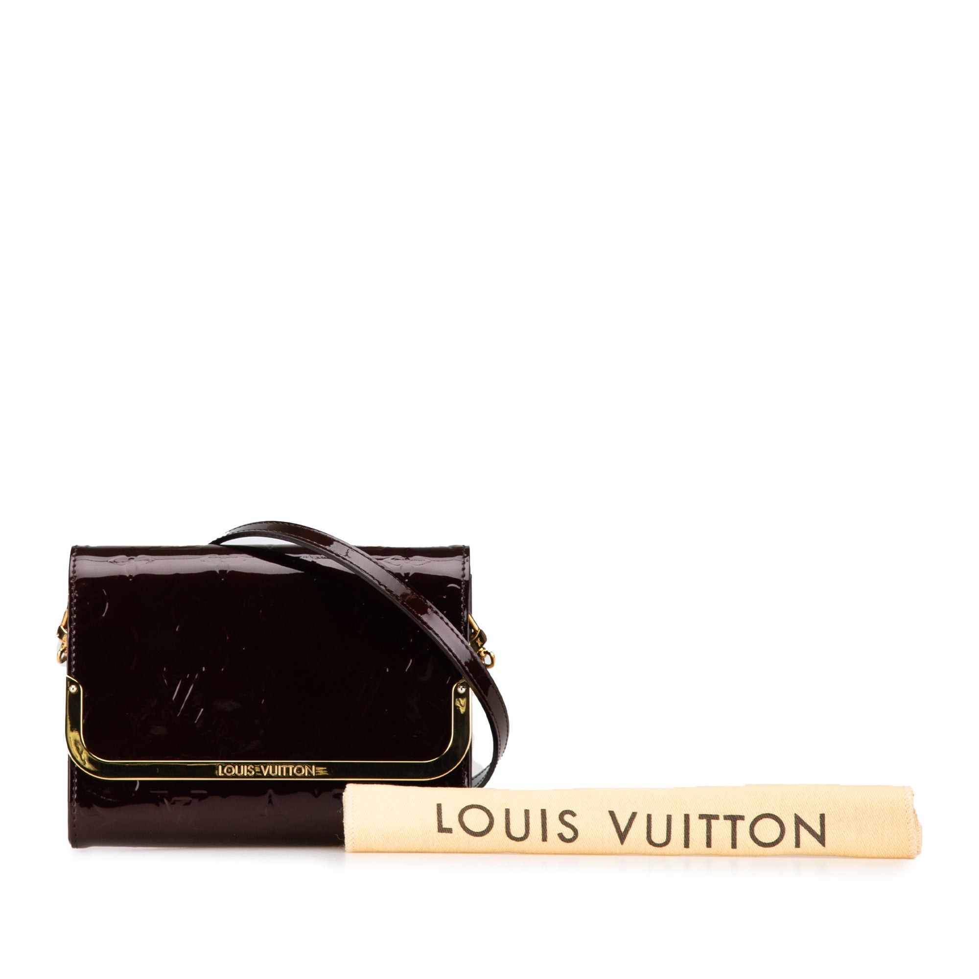 Louis Vuitton Louis Vuitton Monogram Vernis Rossmore PM Purple Size ONE SIZE - 12 Thumbnail