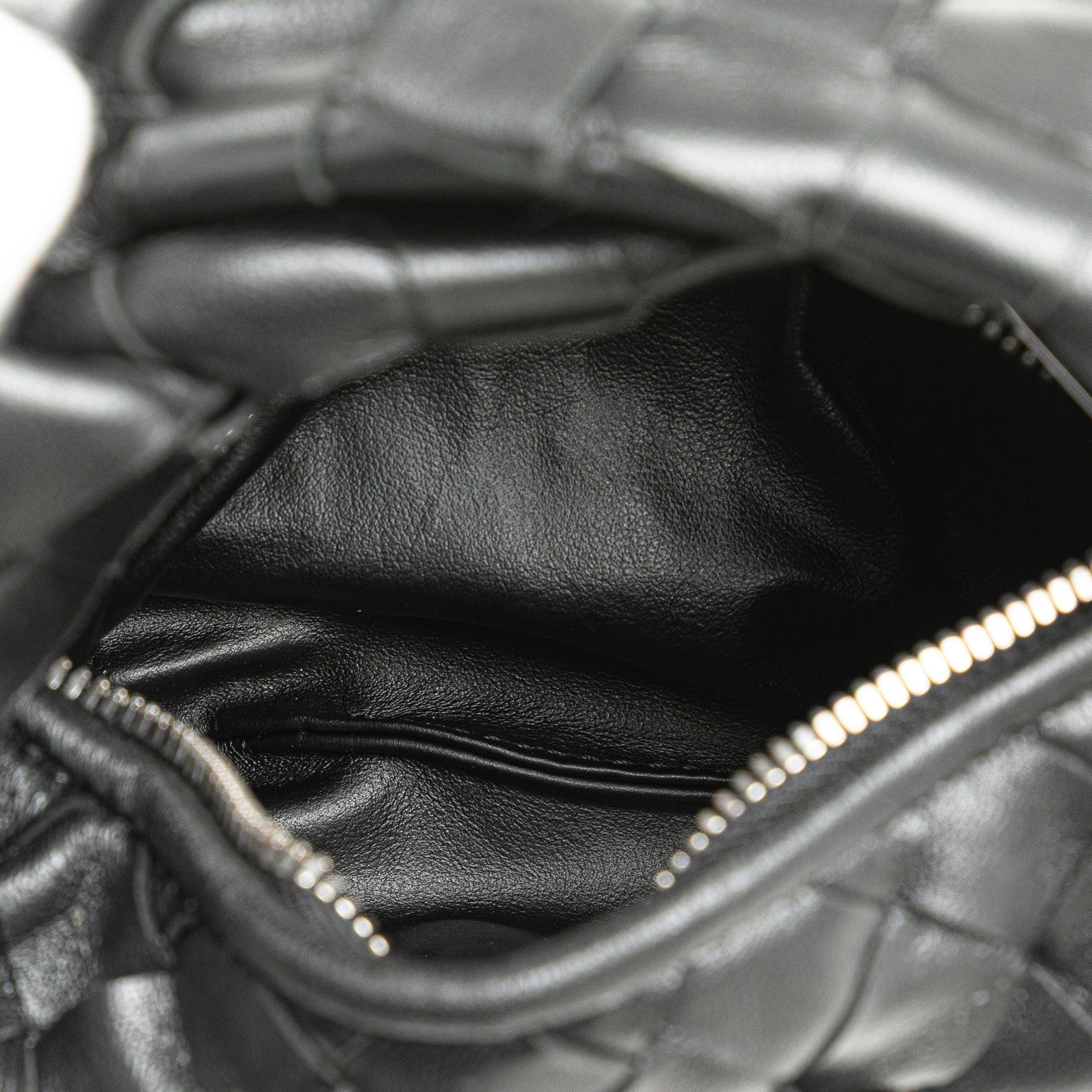 Bottega Veneta Bottega Veneta Candy Nappa Intrecciato Jodie Black Size ONE SIZE - 4 Thumbnail