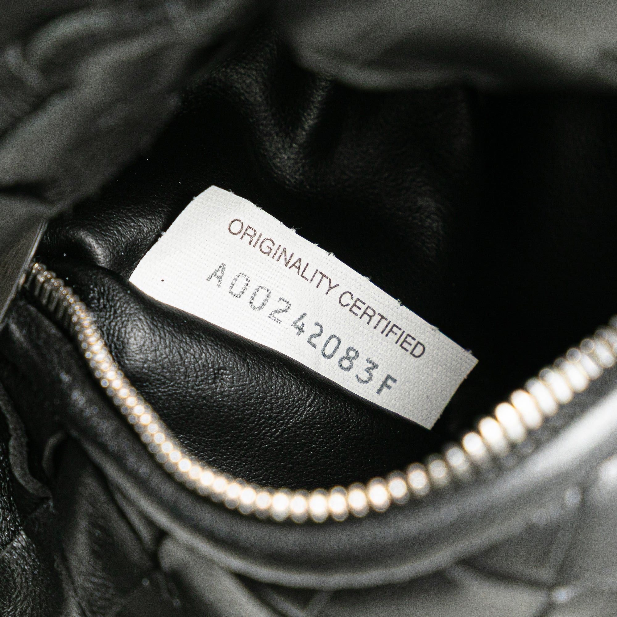 Bottega Veneta Bottega Veneta Candy Nappa Intrecciato Jodie Black Size ONE SIZE - 6 Thumbnail