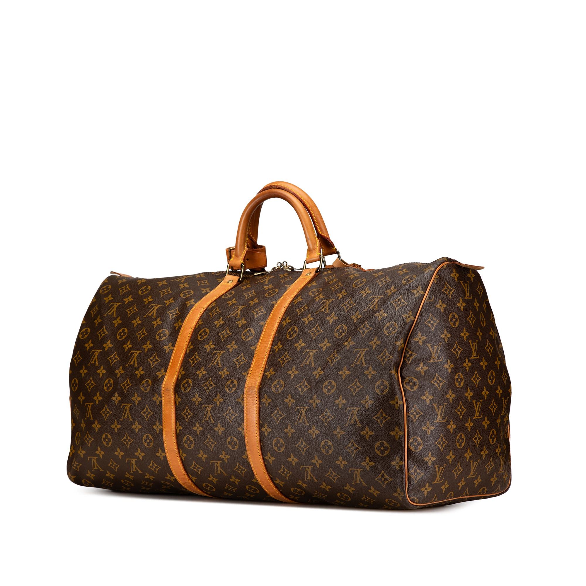 Louis Vuitton Louis Vuitton Monogram Keepall 60 Brown Size ONE SIZE - 2 Thumbnail