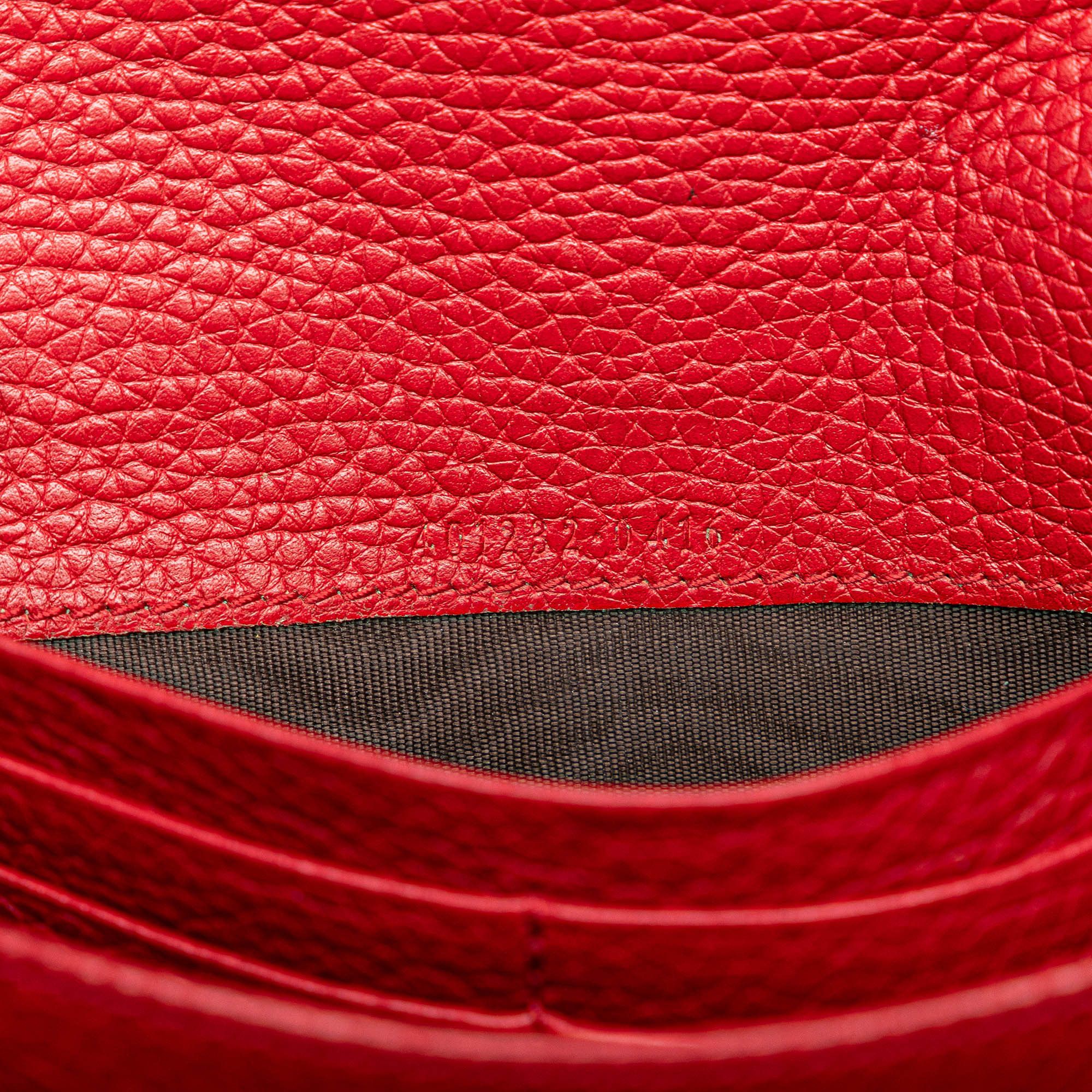 Gucci Gucci GG Marmont Wallet on Chain Red Size ONE SIZE - 7 Thumbnail