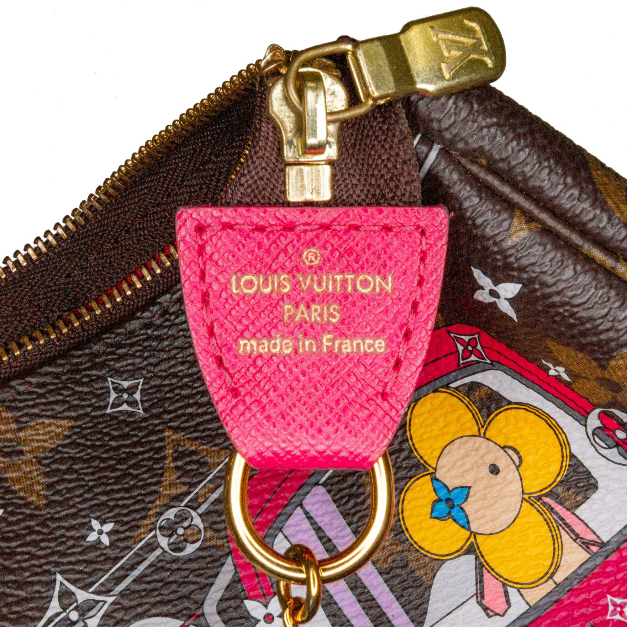 Louis Vuitton Louis Vuitton Mini Monogram Vivienne Christmas Pochette Accessories Brown Size ONE SIZE - 5 Thumbnail