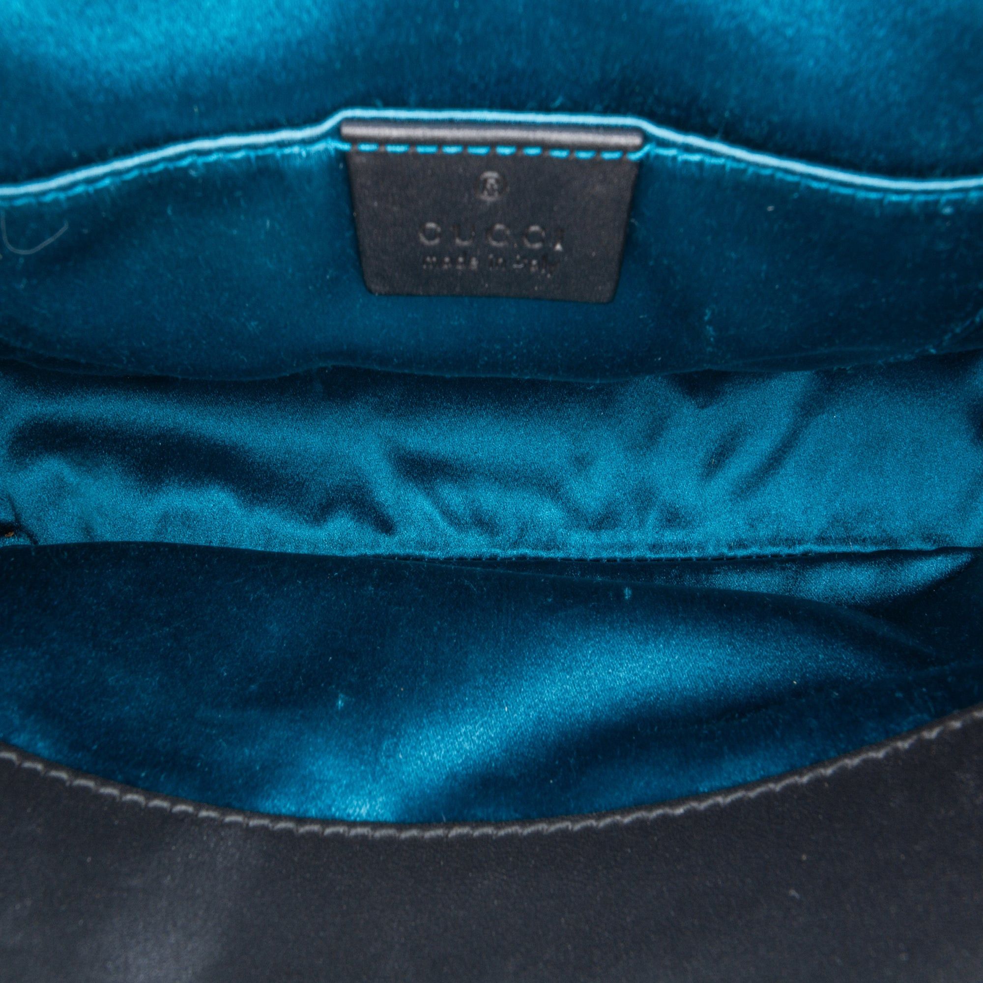 Gucci Gucci Small Suede Ophidia Chain Crossbody Black Size ONE SIZE - 5 Thumbnail