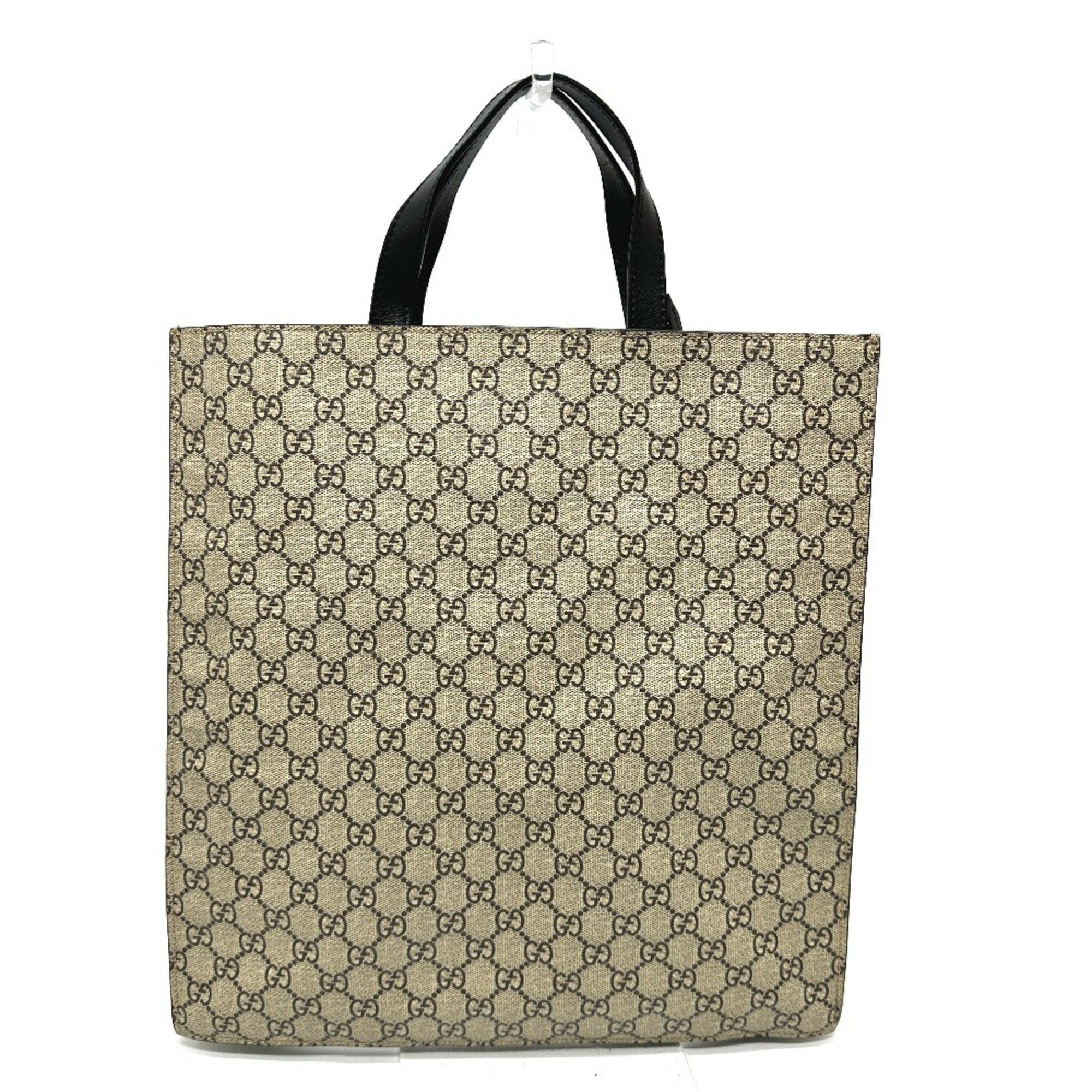 Gucci GUCCI 450950 GG Supreme 2WAY bag shoulder handbag canvas men's women's beige Size ONE SIZE - 2 Thumbnail