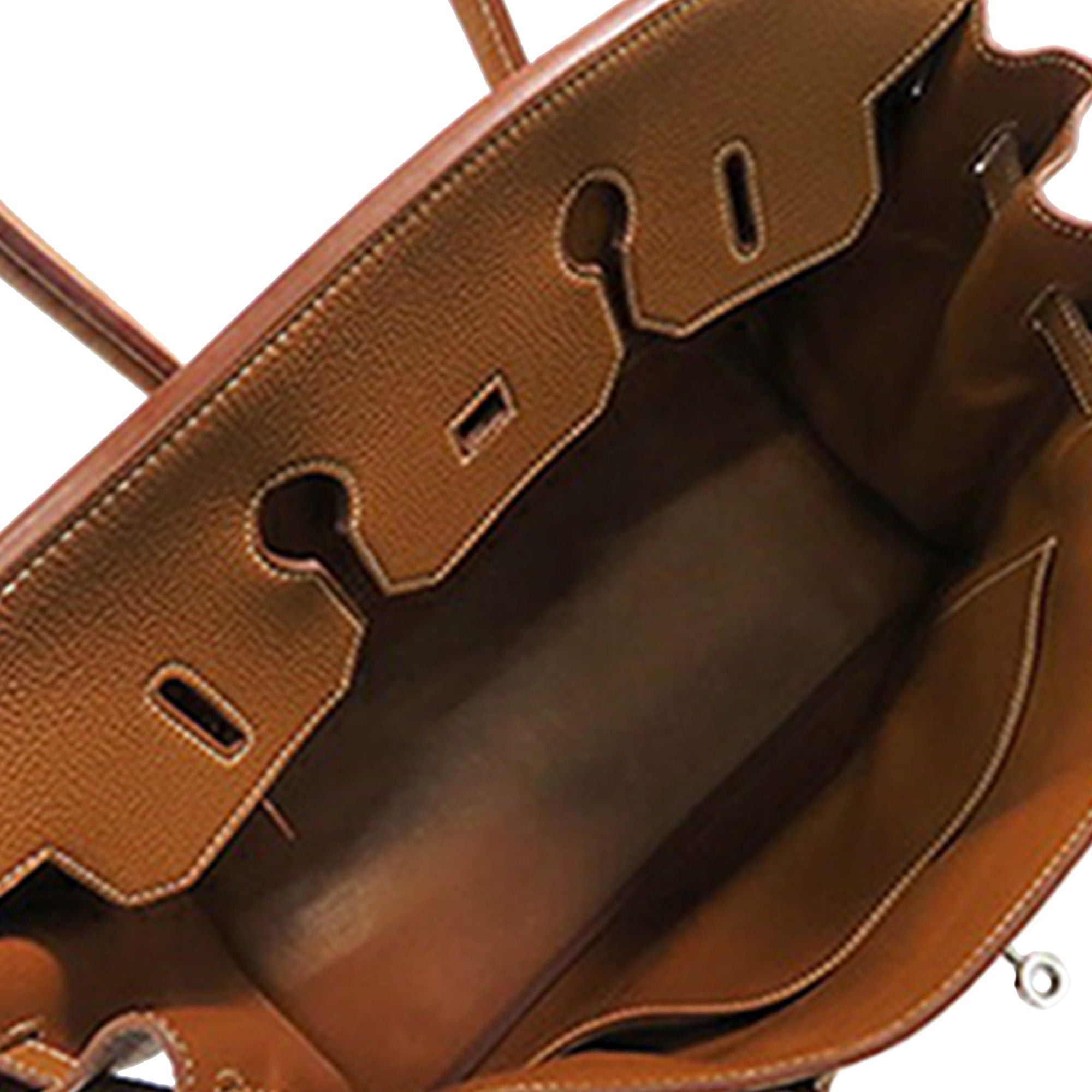 Hermes Hermès Togo Birkin Retourne 35 Brown Size ONE SIZE - 4 Thumbnail