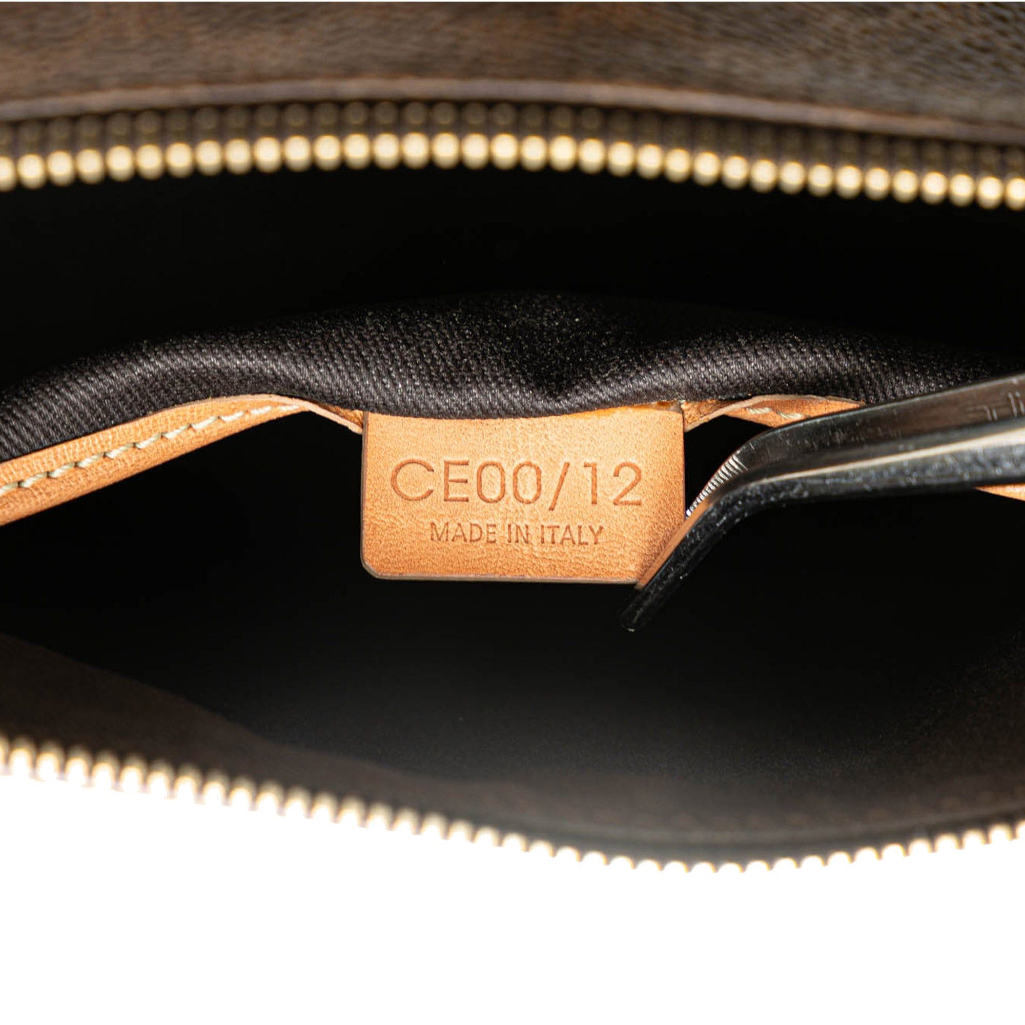 Celine Celine Macadam Coated Canvas Shoulder Bag Brown Size ONE SIZE - 6 Thumbnail